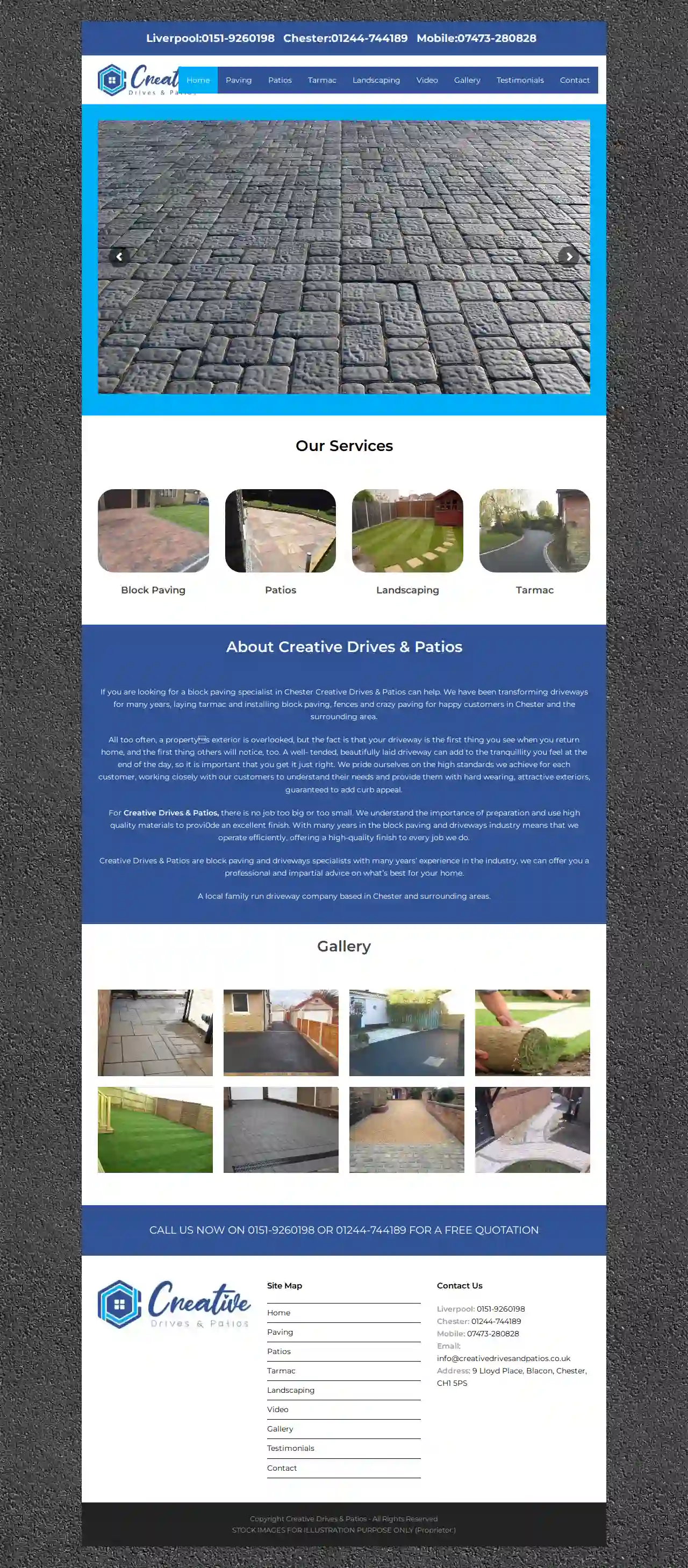 Creative drives & patios (Chester)
