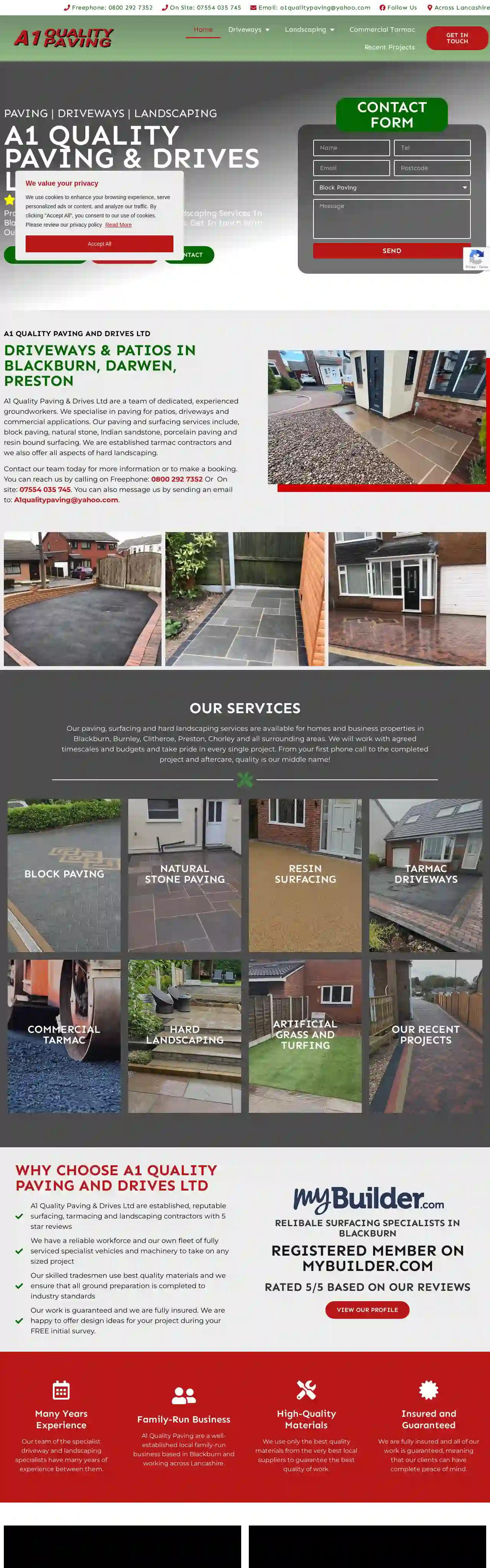 A1 Quality Paving & Drives Ltd