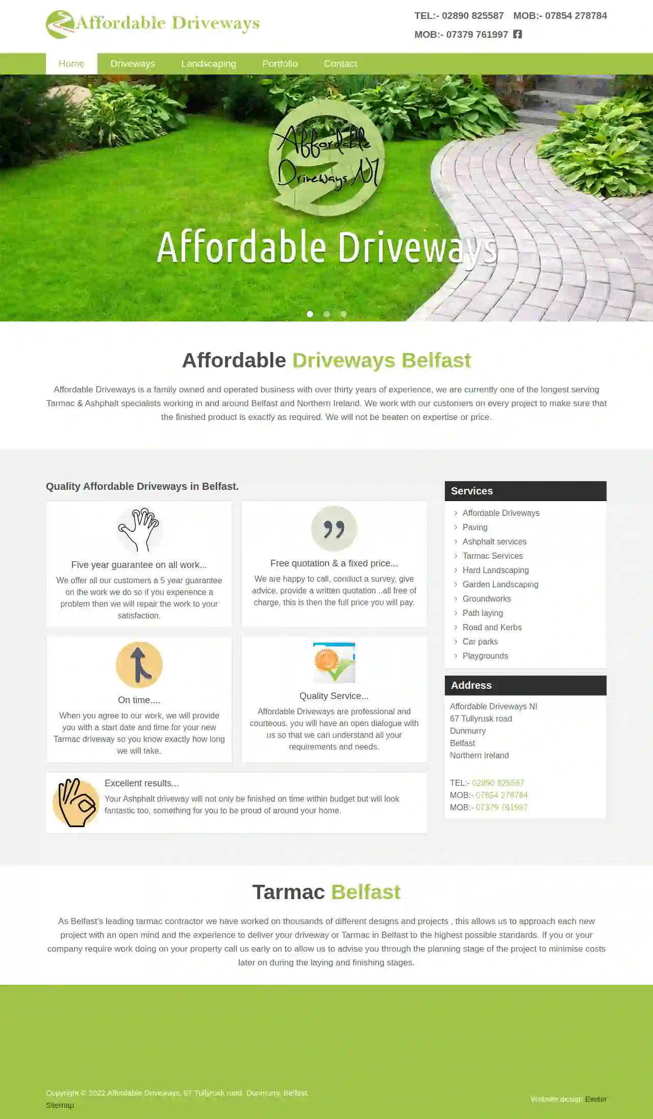 Affordable driveways