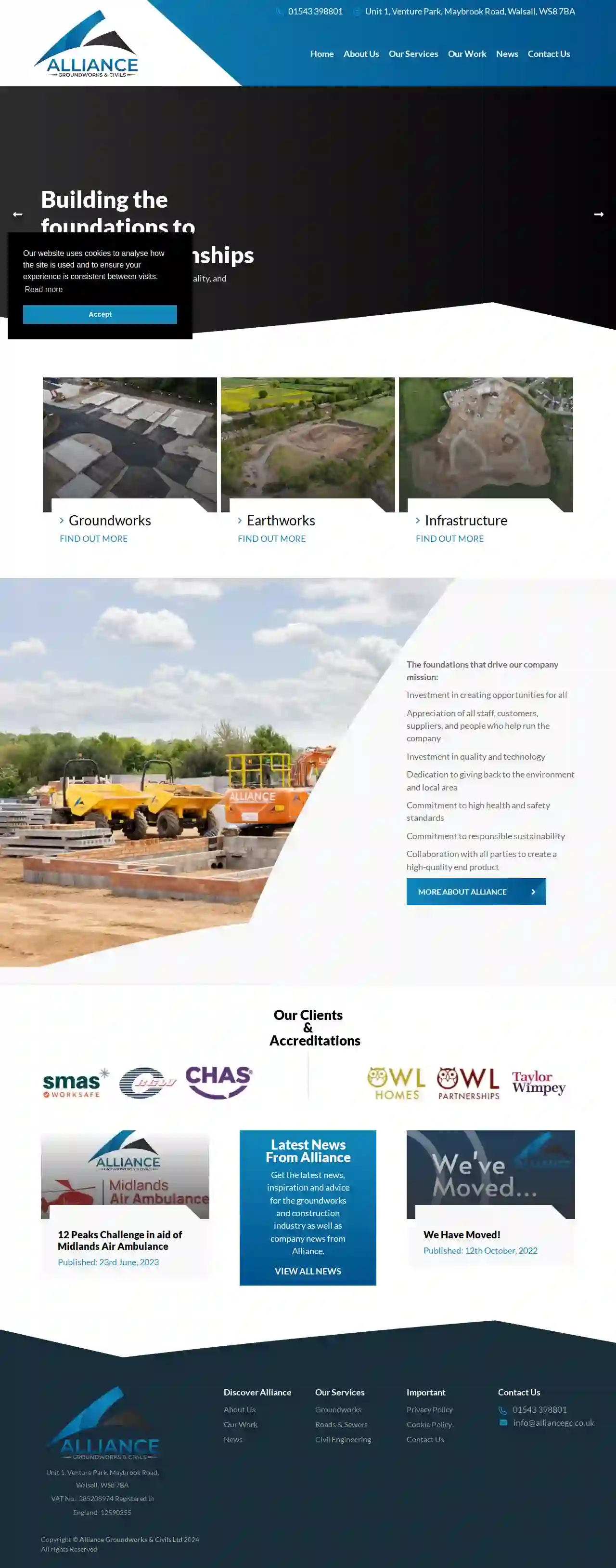 Alliance Groundworks and Civils Ltd