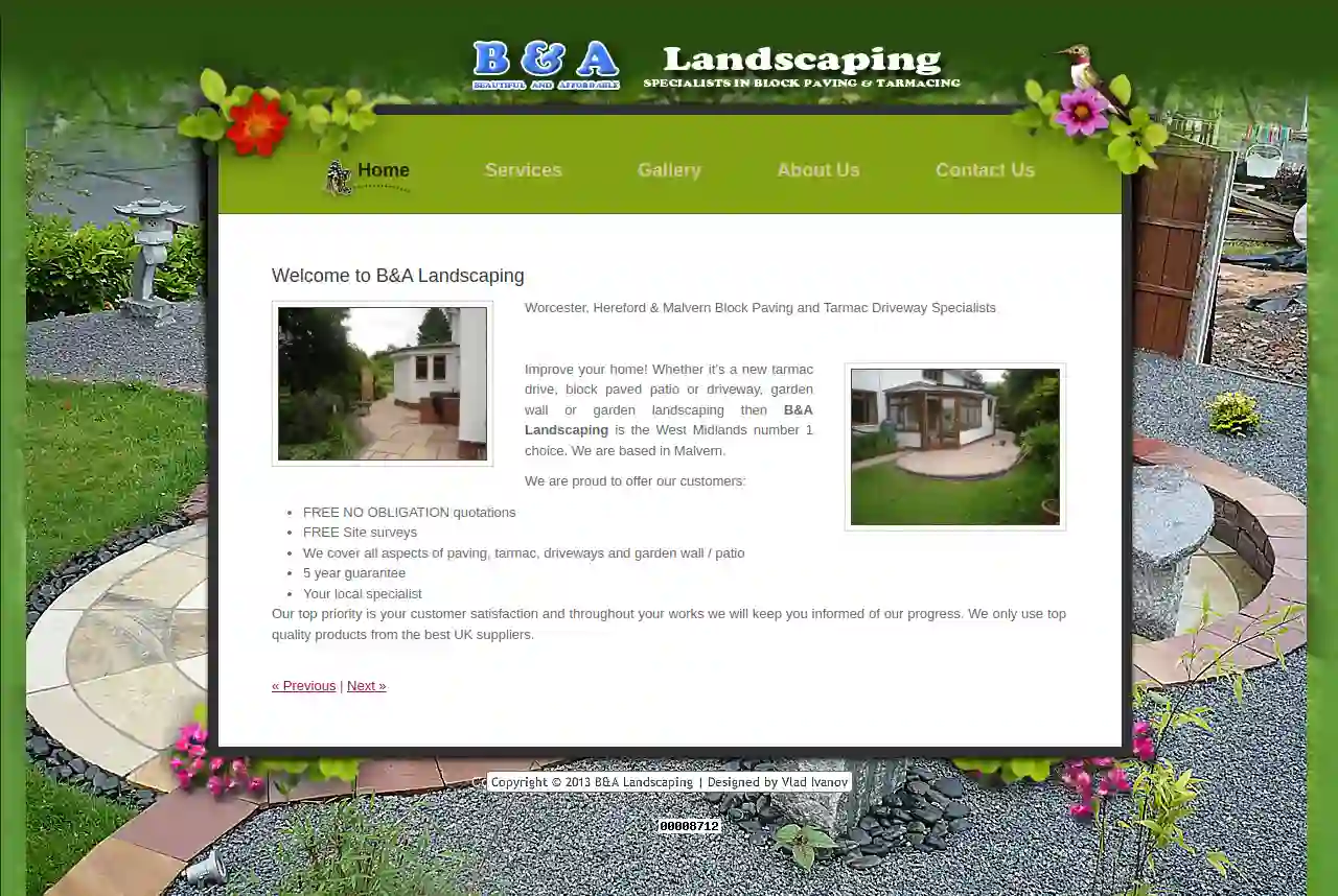 B&A LANDSCAPING AND DRIVEWAYS SERVICES