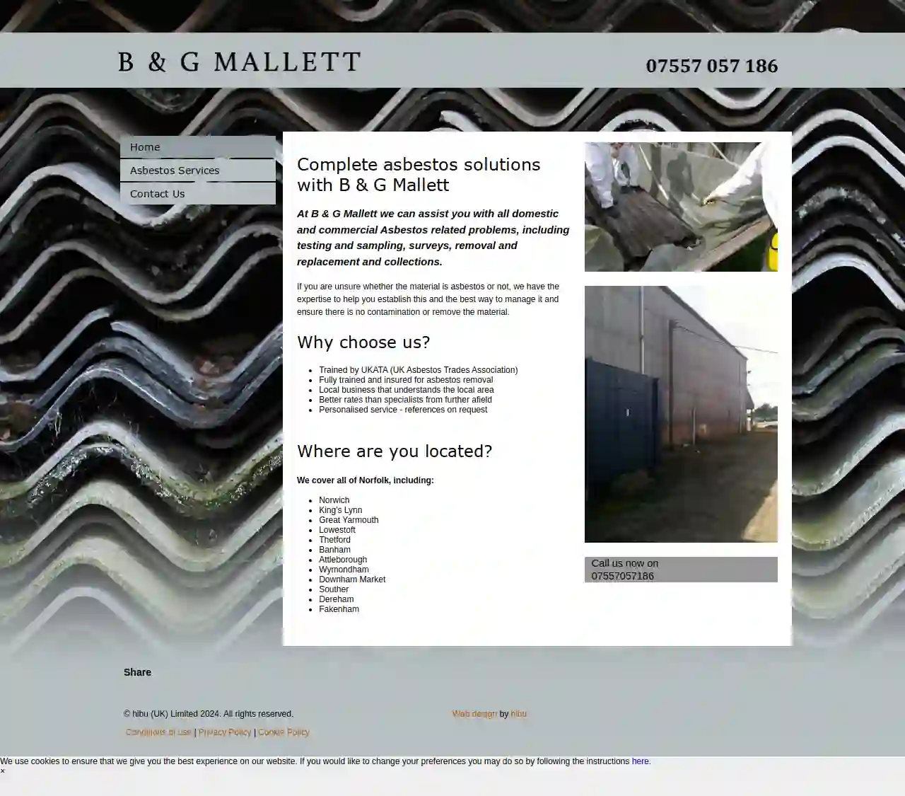 B&G MALLETT ASBESTOS REMOVAL