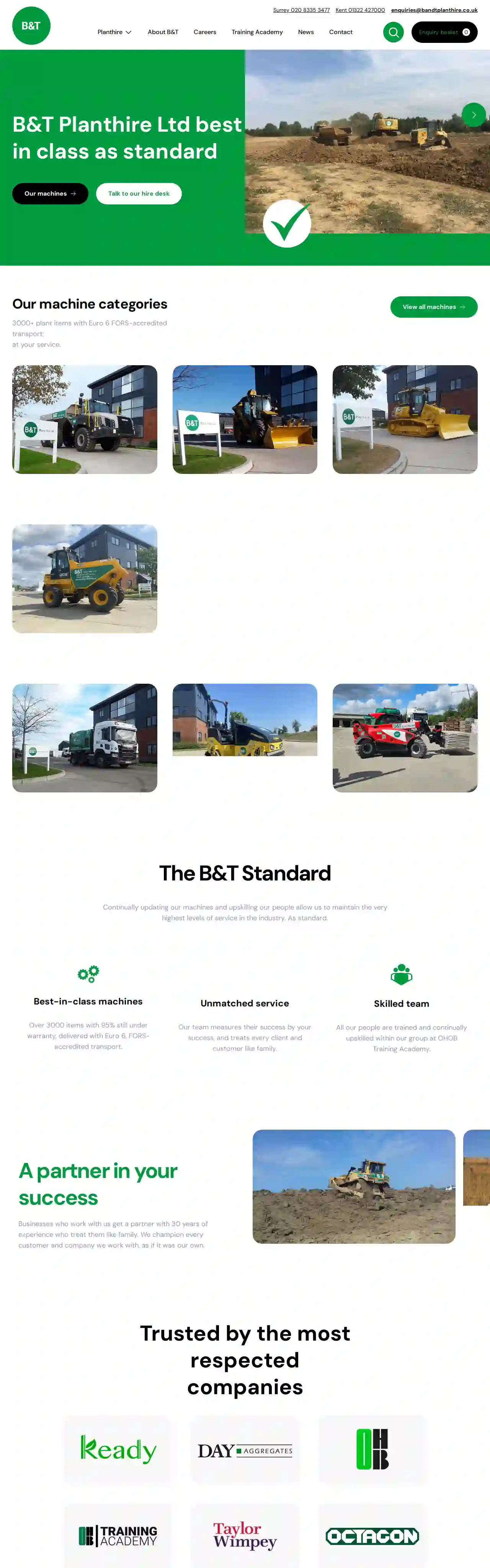 B & T Plant Hire