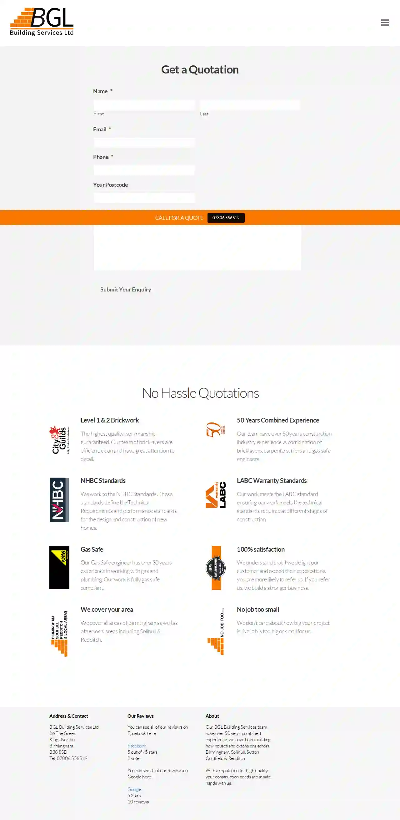 BGL Building Services Ltd