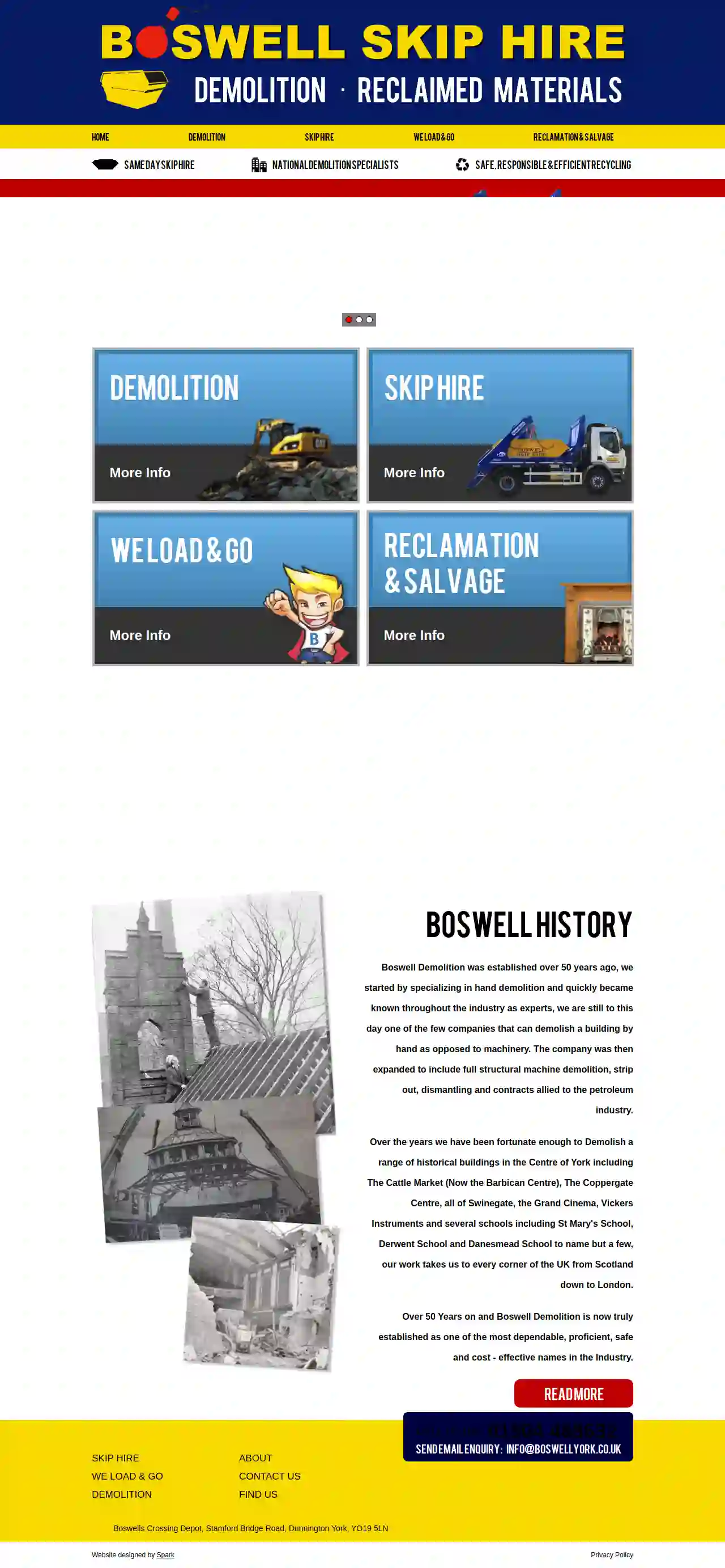 Boswell's Skip Hire & Demolition