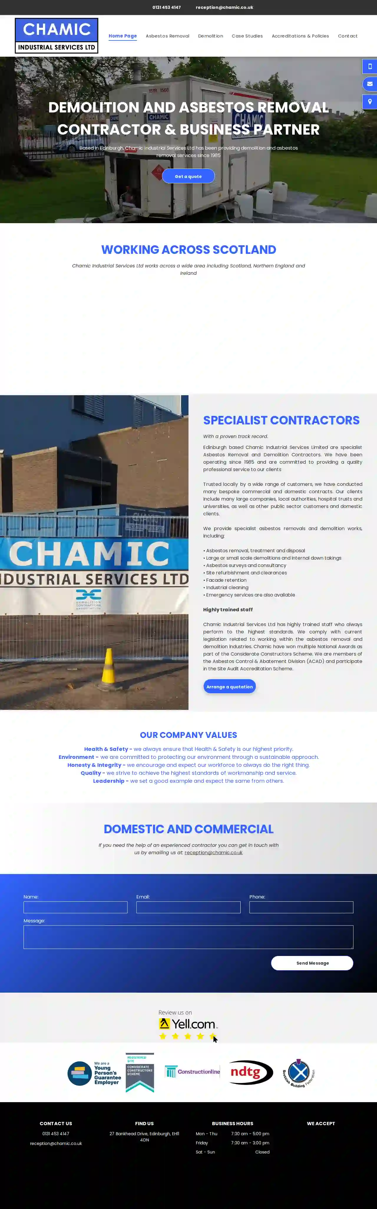 Chamic Industrial Services limited