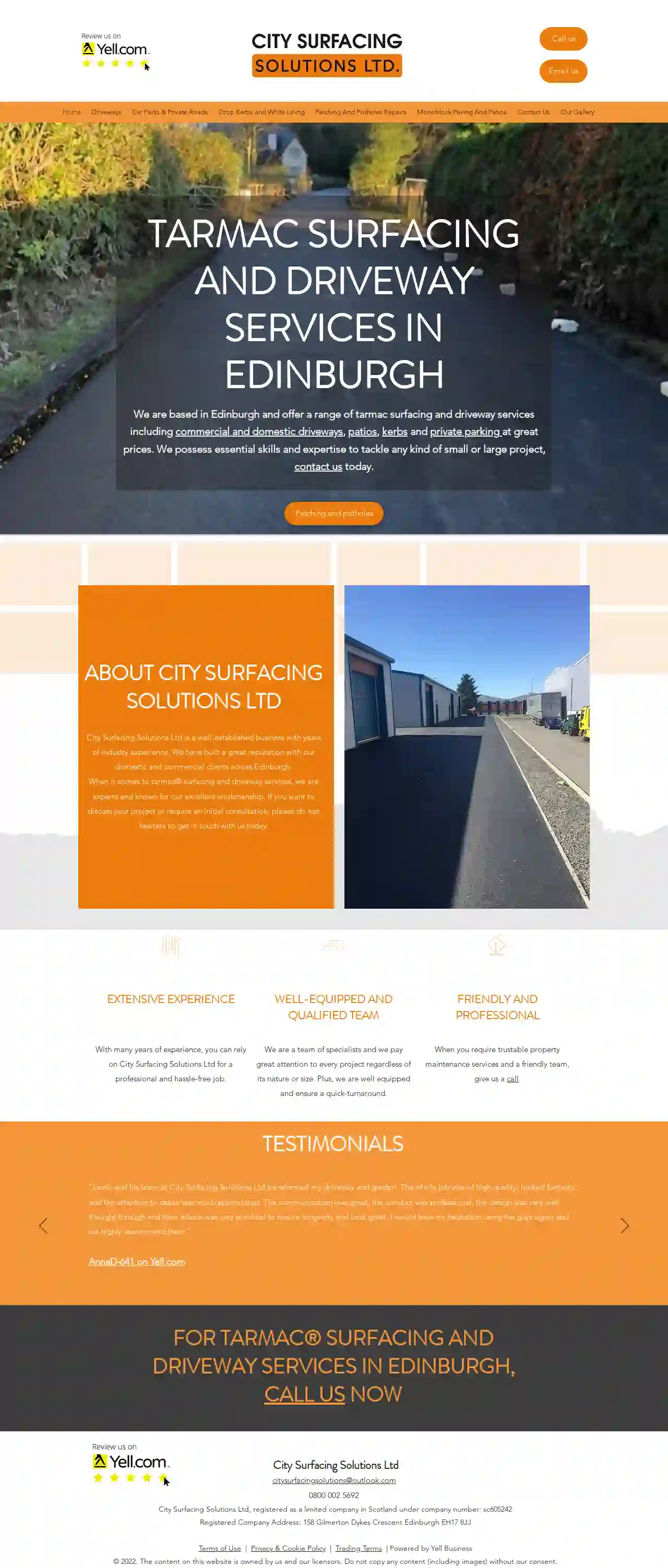 City surfacing solutions ltd