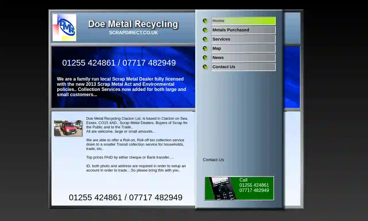 Doe Metal Recycling ( Clacton ) Ltd