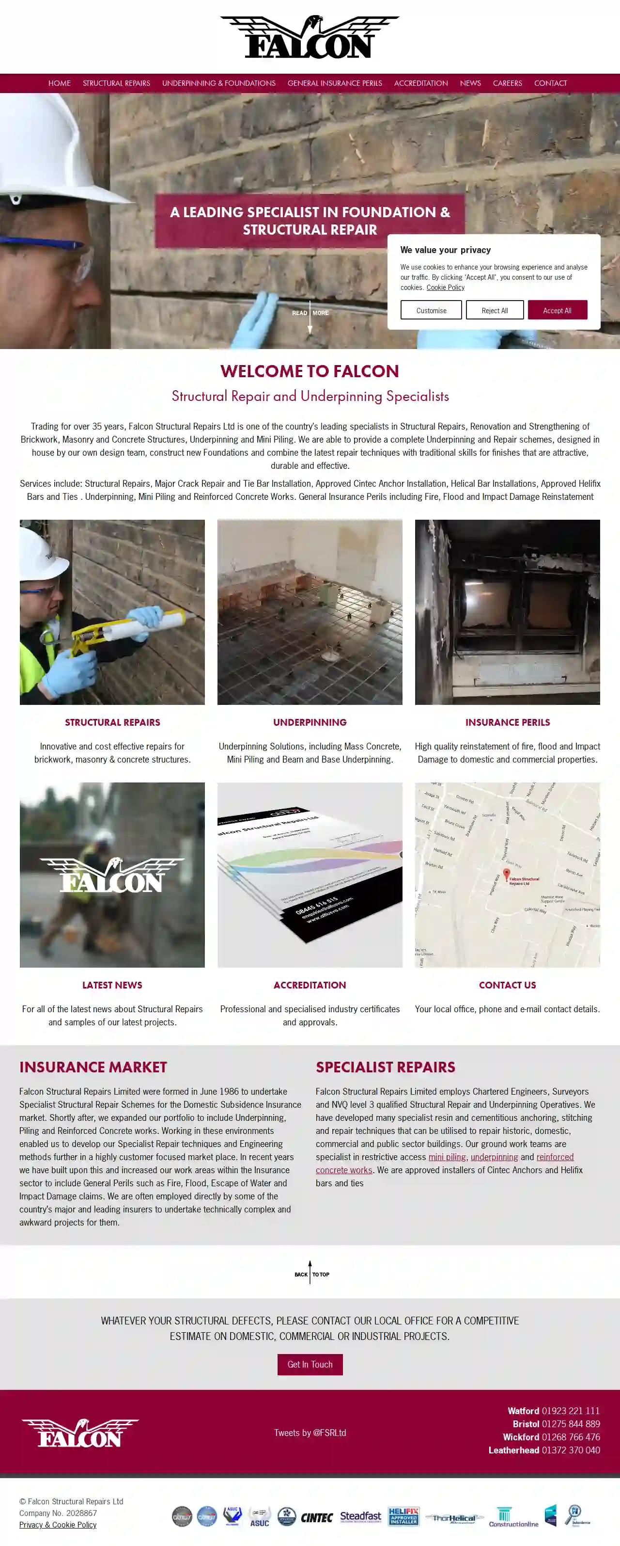 Falcon Structural Repairs Ltd