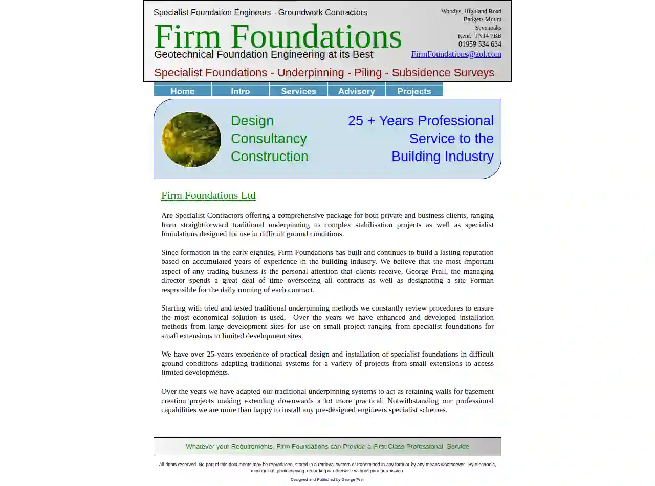 Firm Foundations