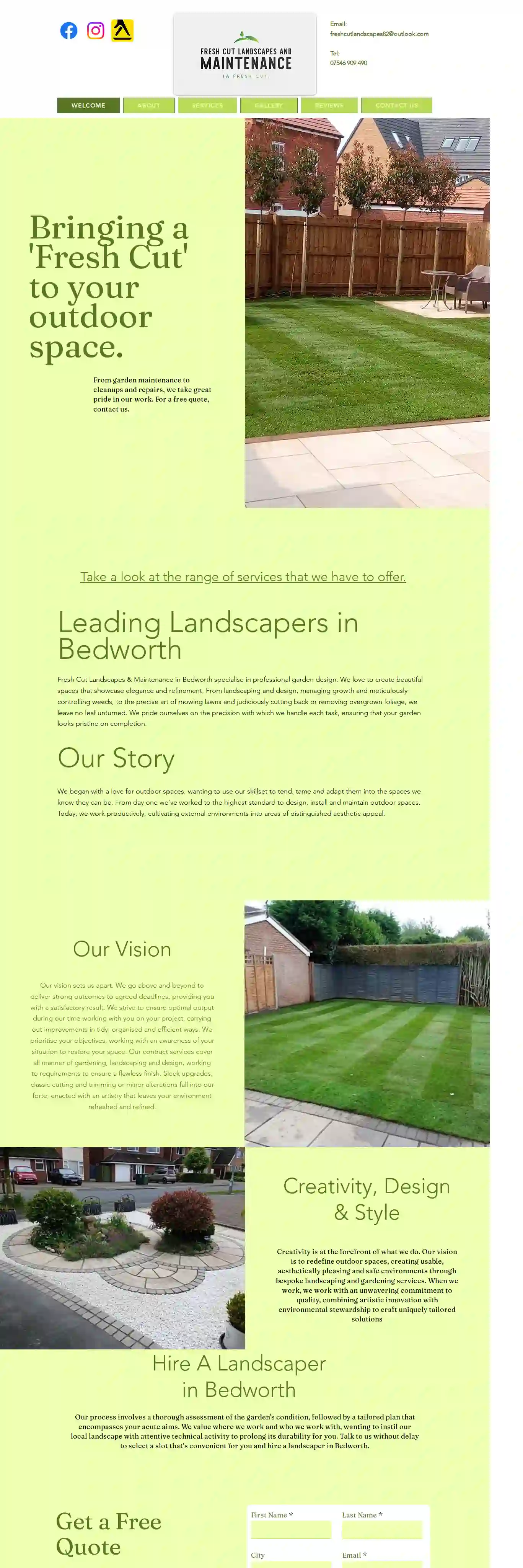 Fresh Cut Landscapes And Maintenance