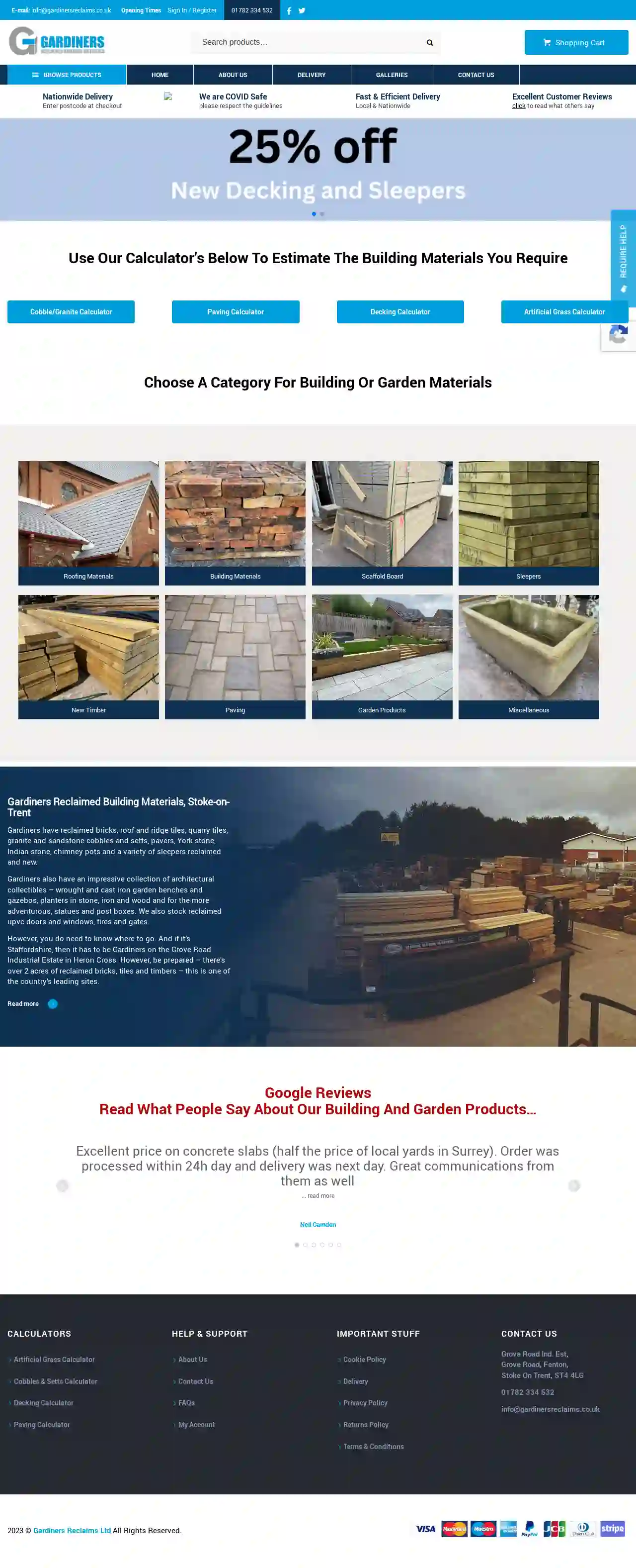 Gardiner's Reclaimed Building Materials Ltd