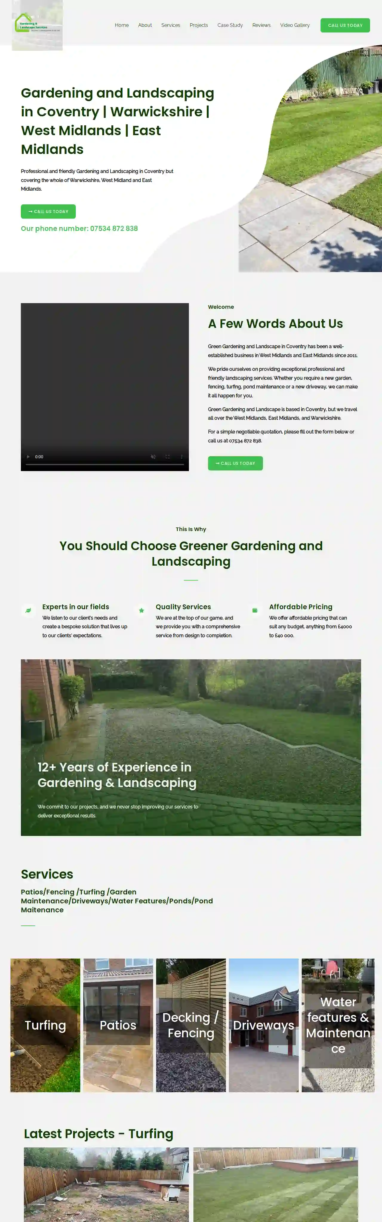 Greener Gardening and Landscaping Coventry