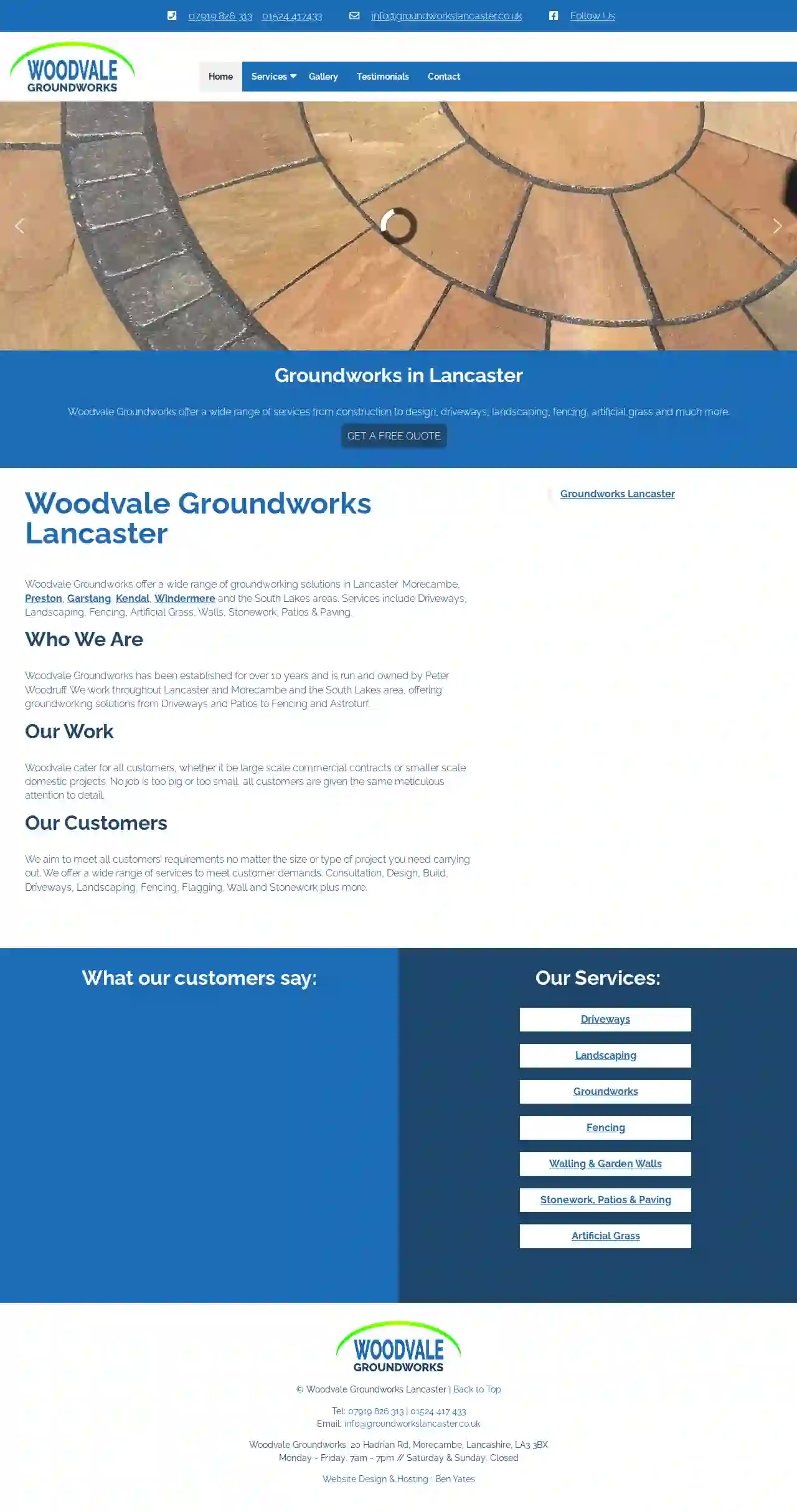 Groundworks Lancaster