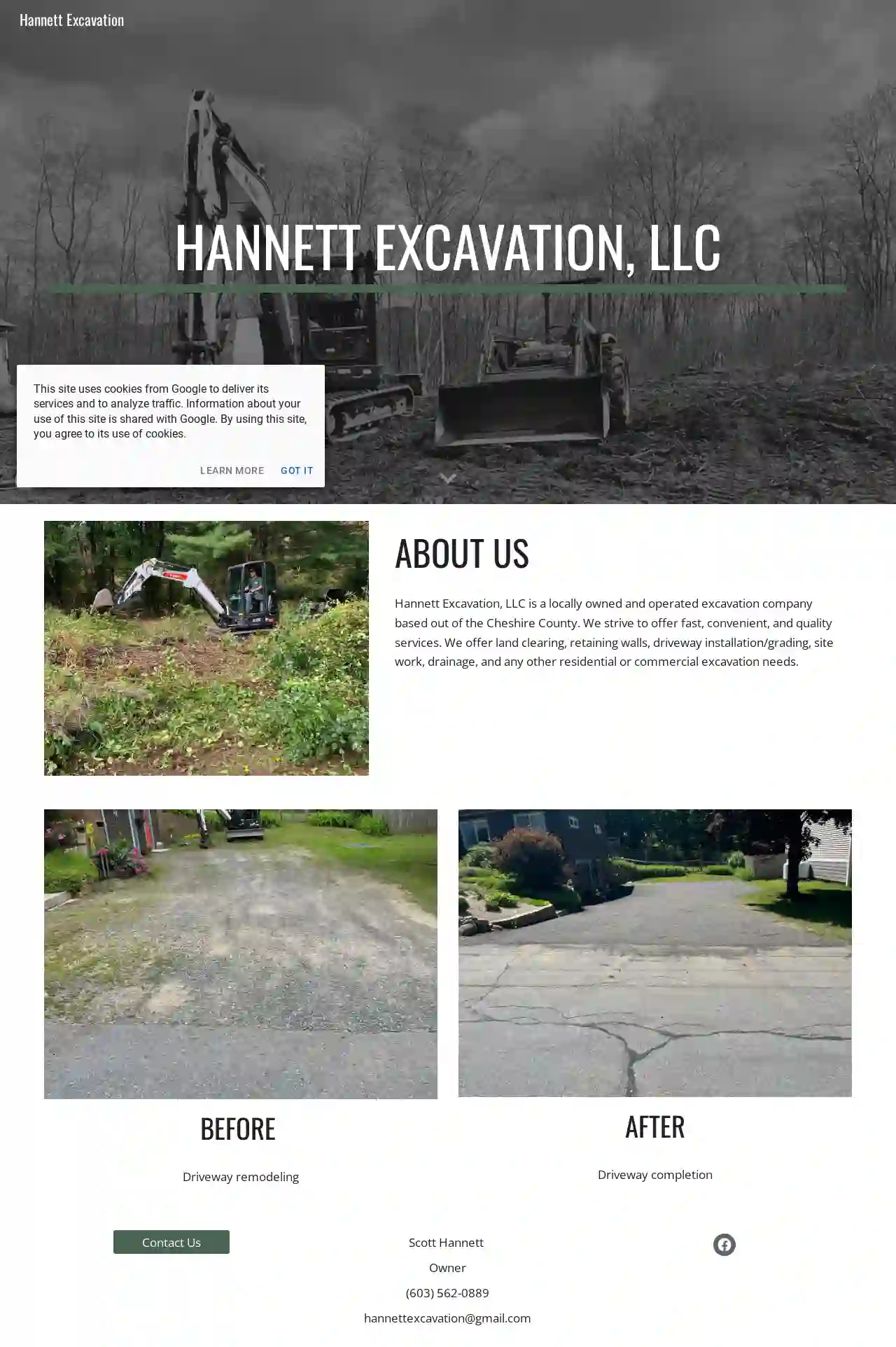 Hannett Excavation