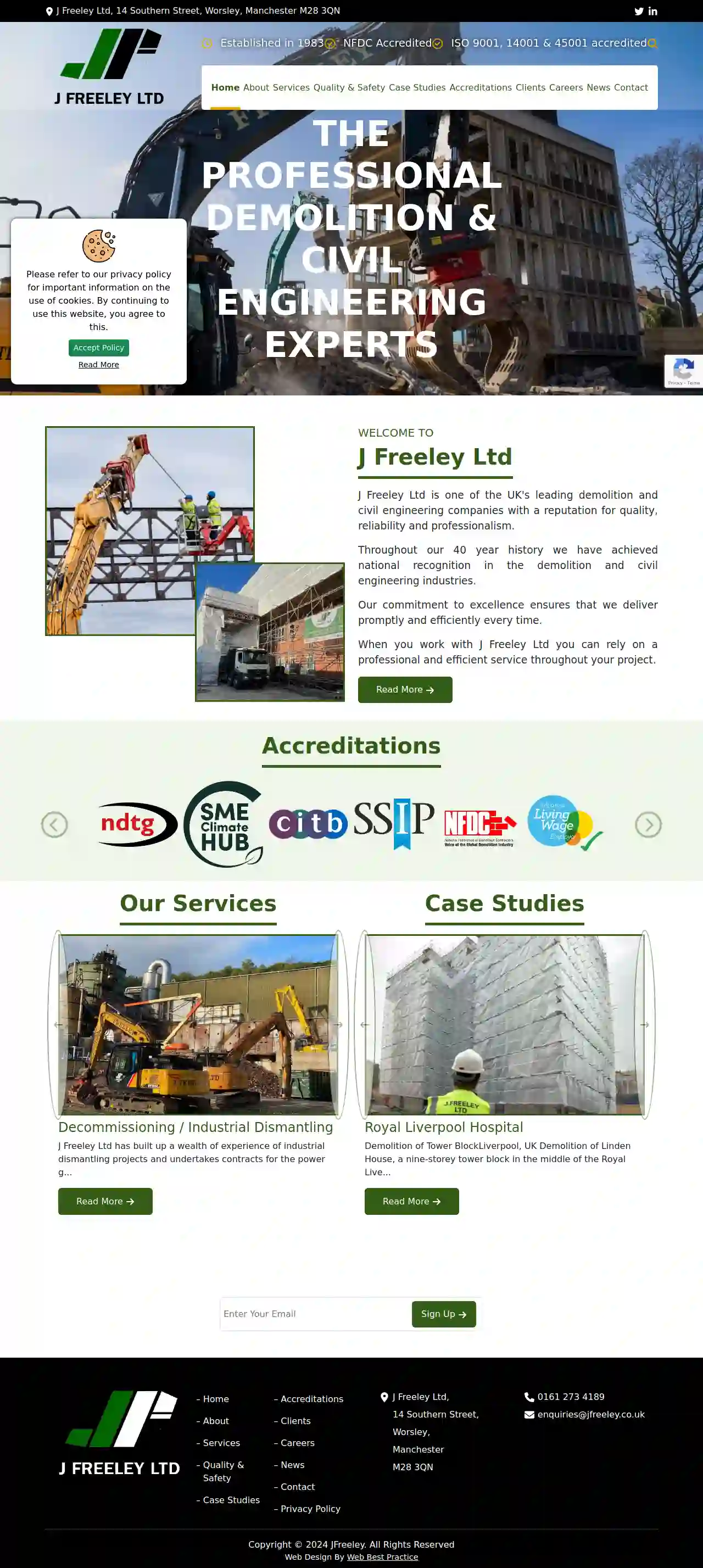 J Freeley Ltd