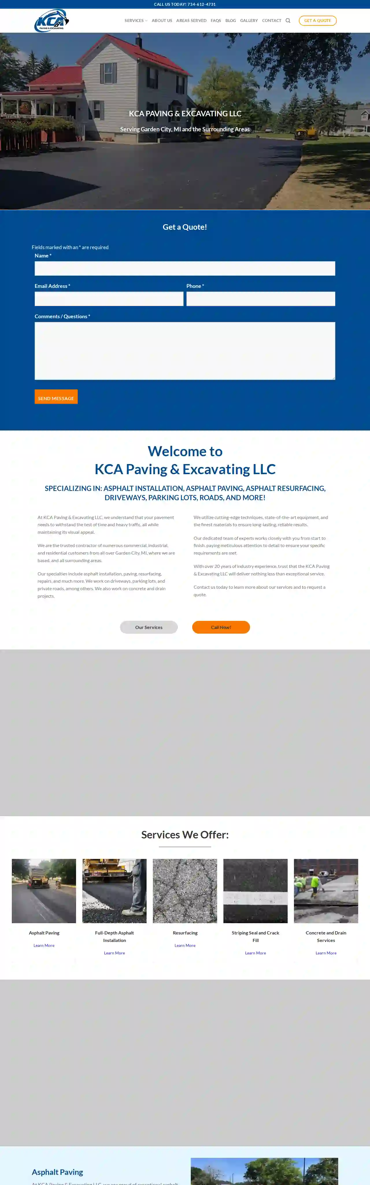 KCA Paving & Excavating