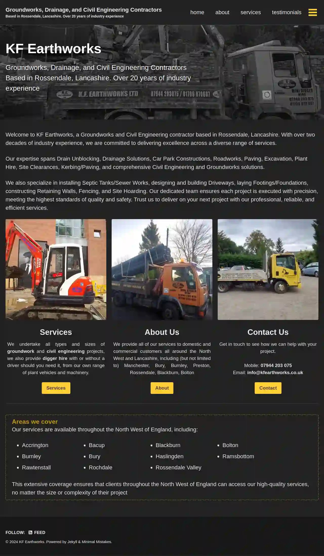 K.F. Earthworks & Plant Hire Ltd