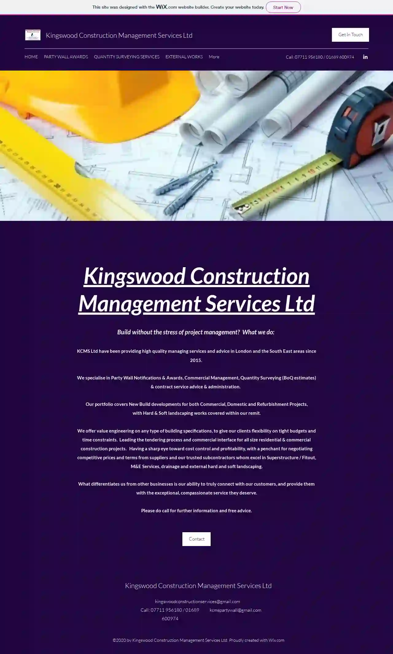 Kingswood Construction Management services ltd