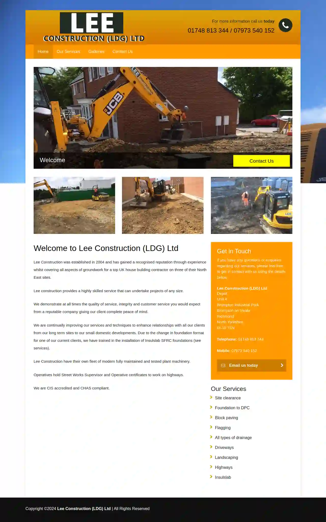 Lee Construction L D G Ltd