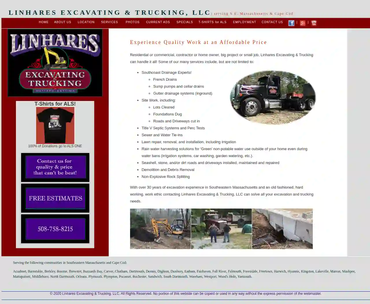 Linhares Excavating & Trucking, LLC