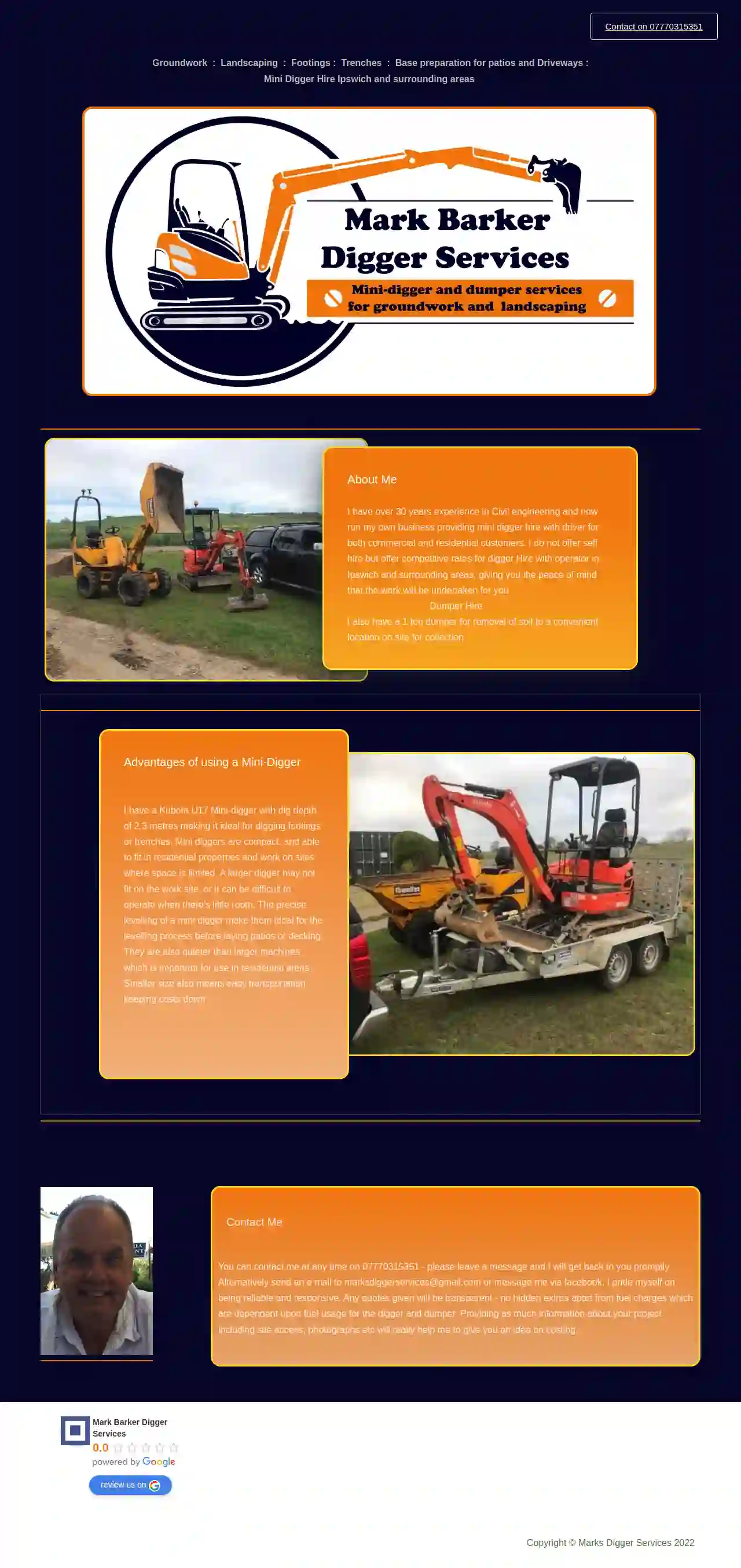 Mark Barker Digger Services