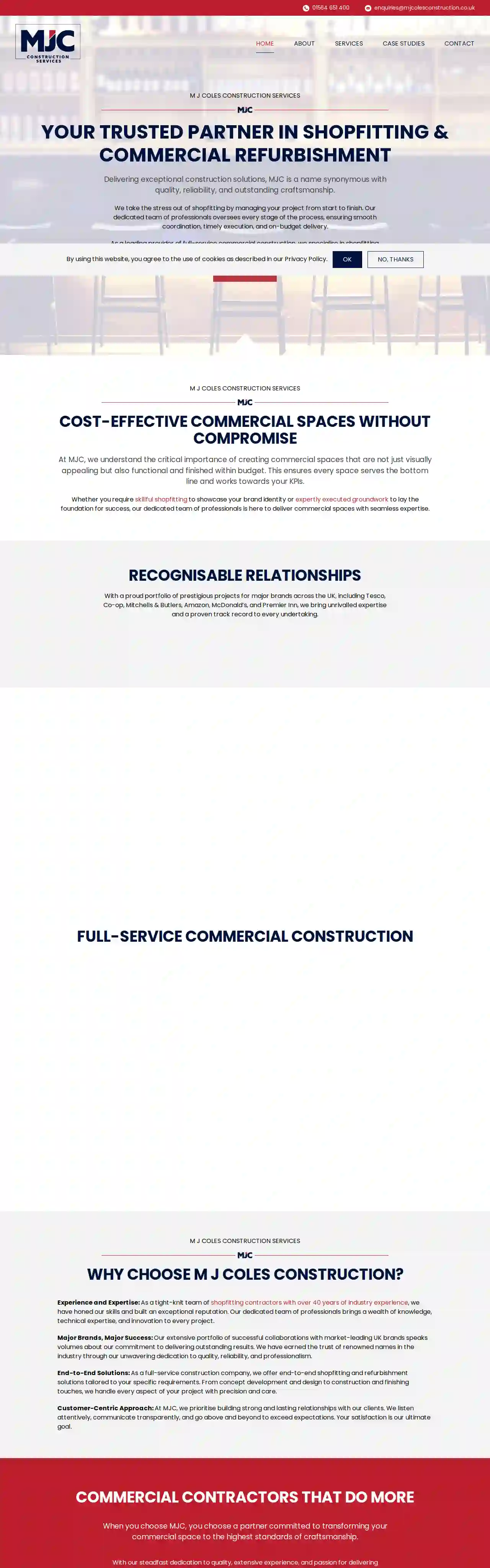 M J Coles Construction Services Ltd