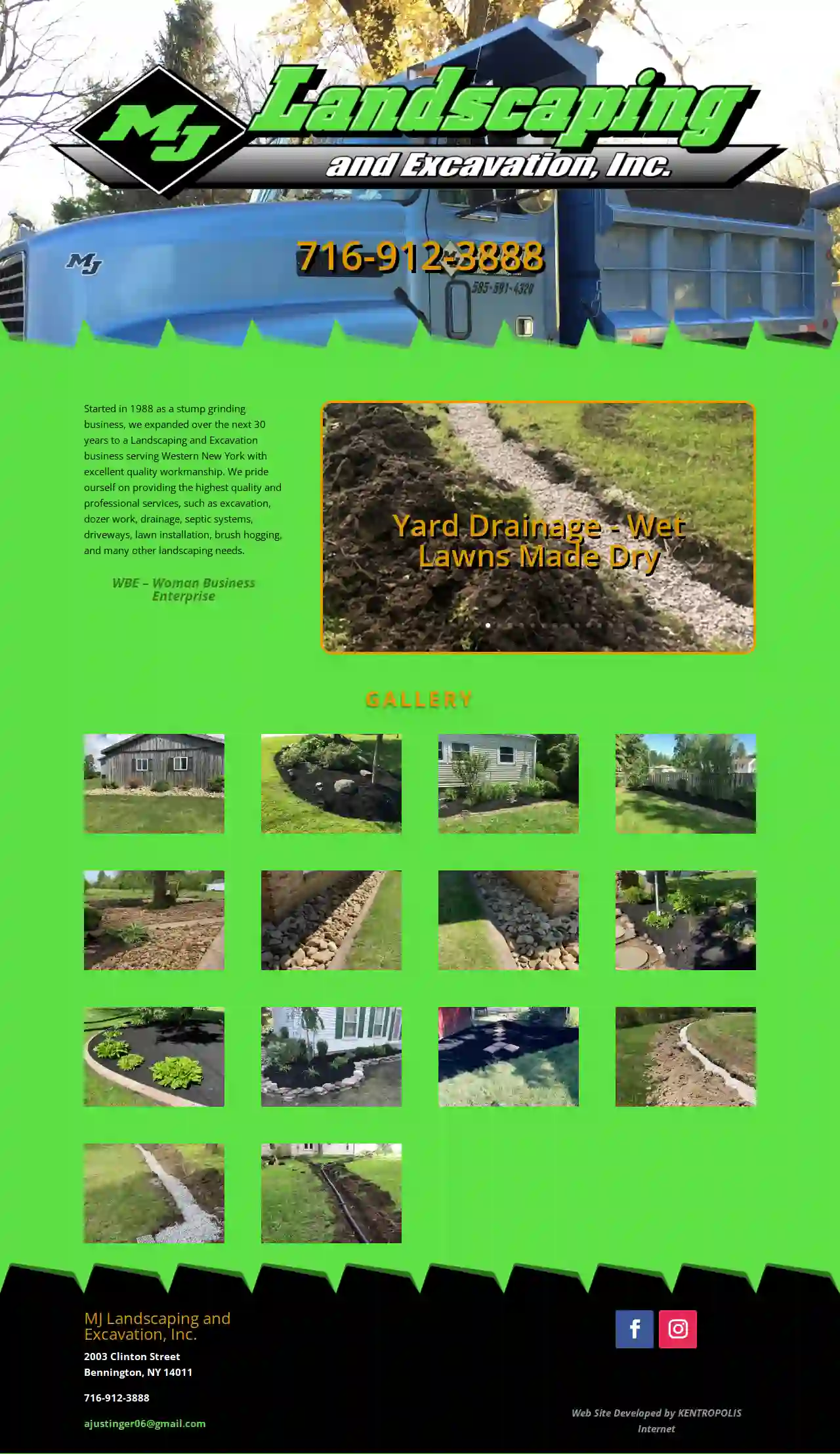 MJ Landscaping & Excavation, Inc.