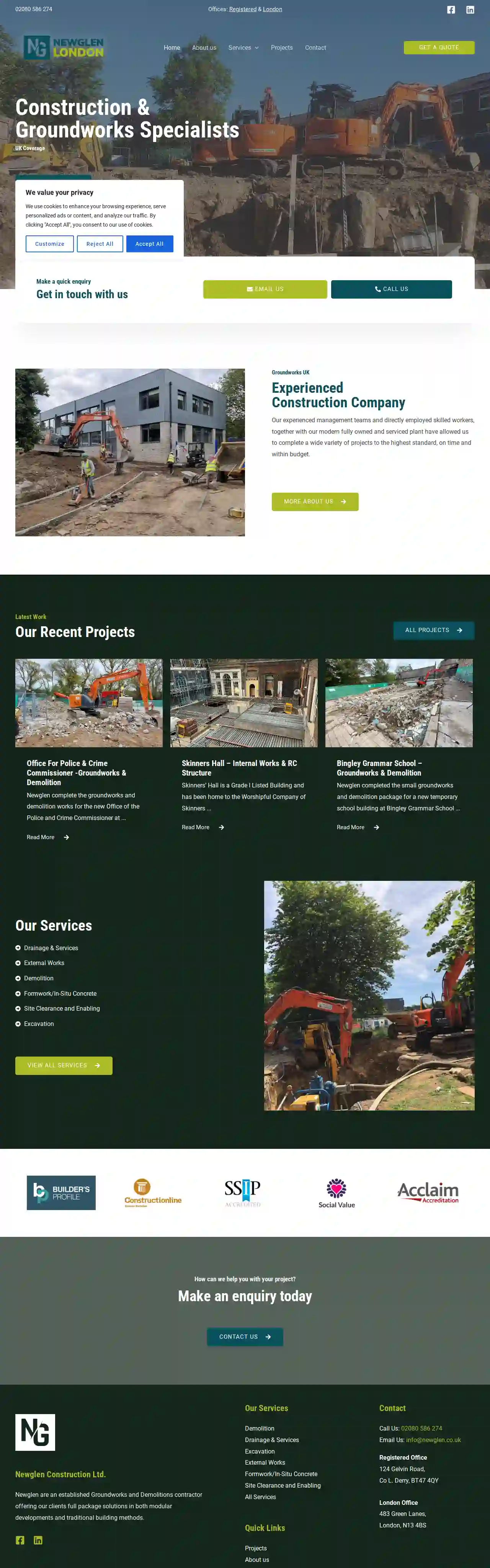 Newglen Construction Ltd.