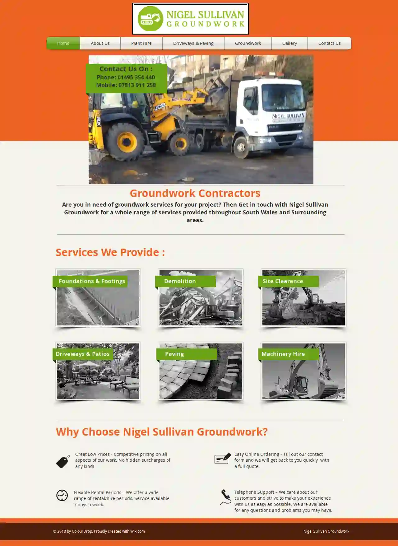 Nigel Sullivan Groundworks & Plant Hire Ltd