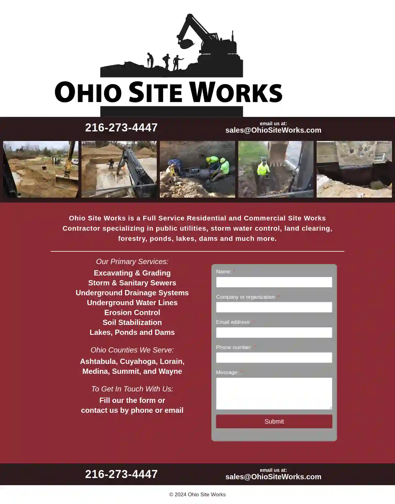 Ohio Site Works