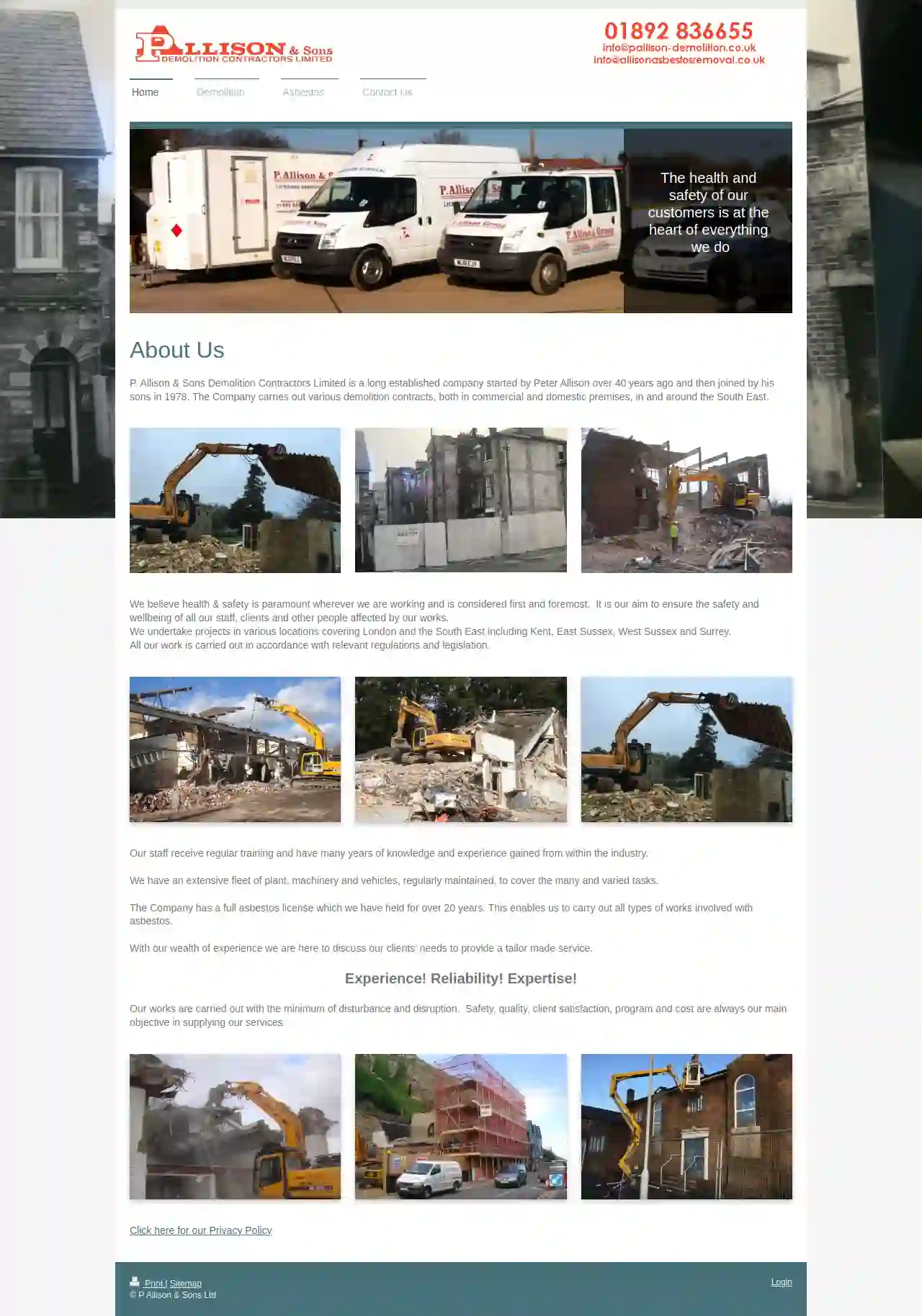 P Allison & Sons Demolition Contractors