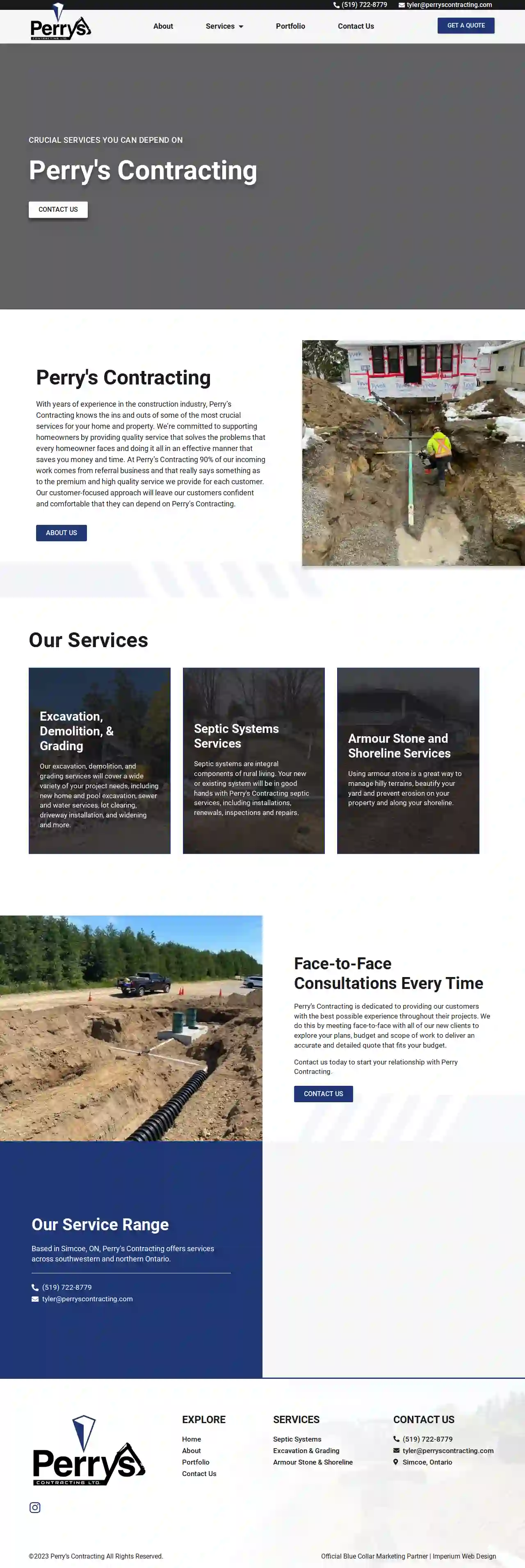 Perry's Excavating & Environmental LTD