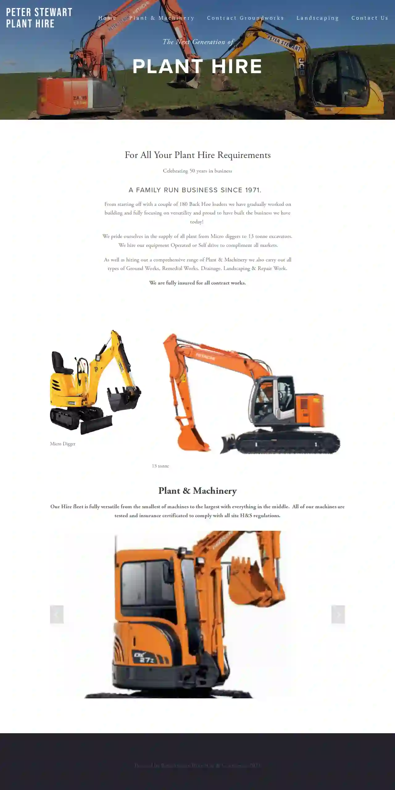 Peter Stewart Plant Hire & Contractors