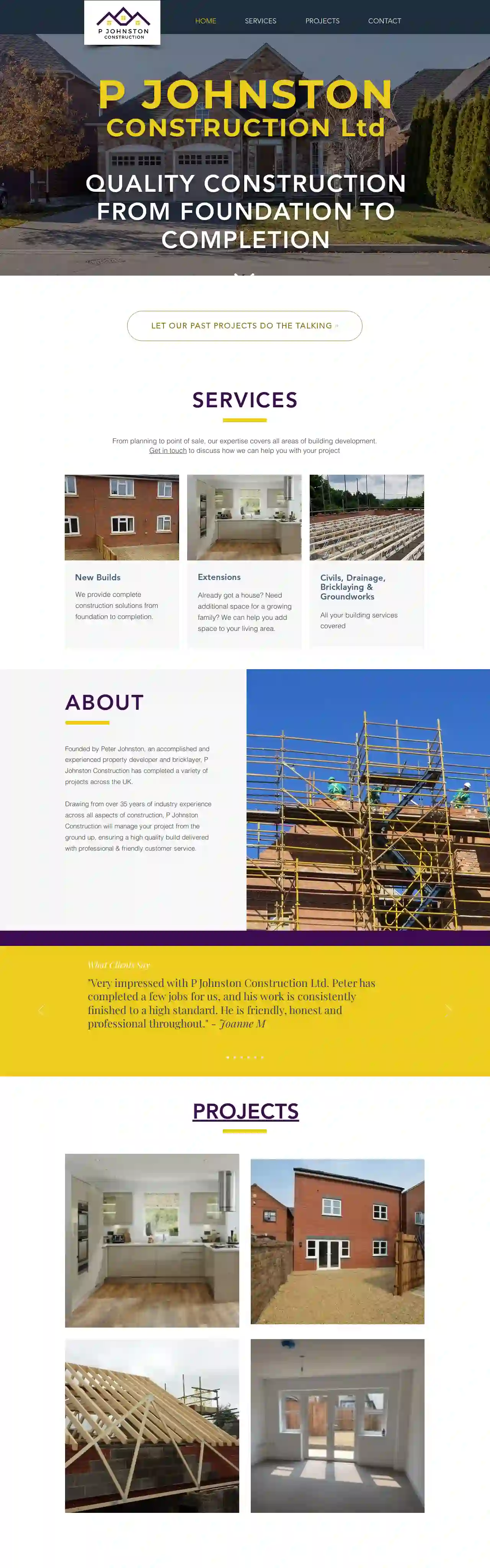 P Johnston Construction Ltd