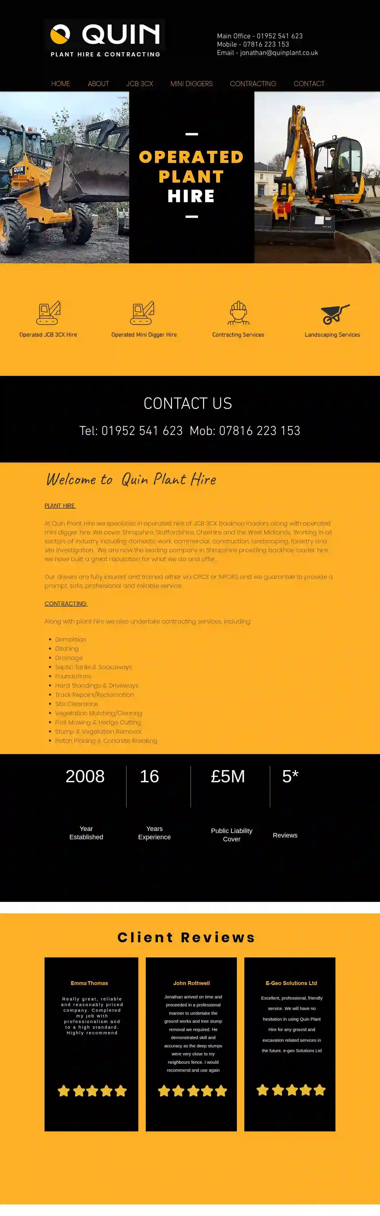 Quin Plant Hire Ltd