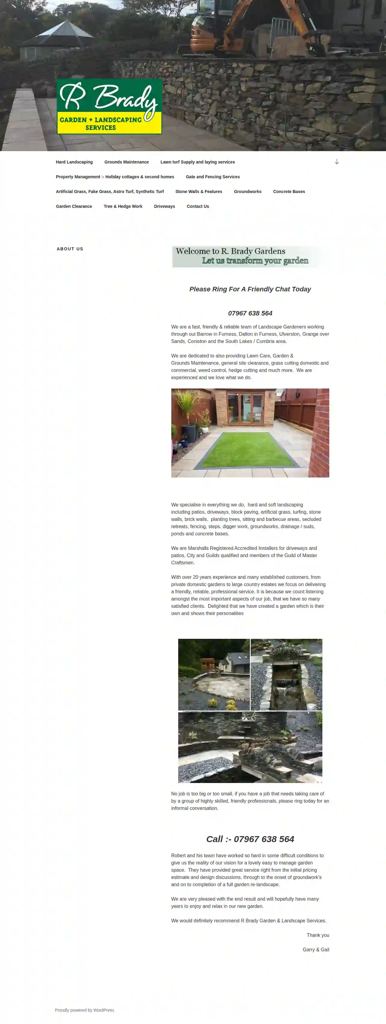 Brady garden & landscape services ltd