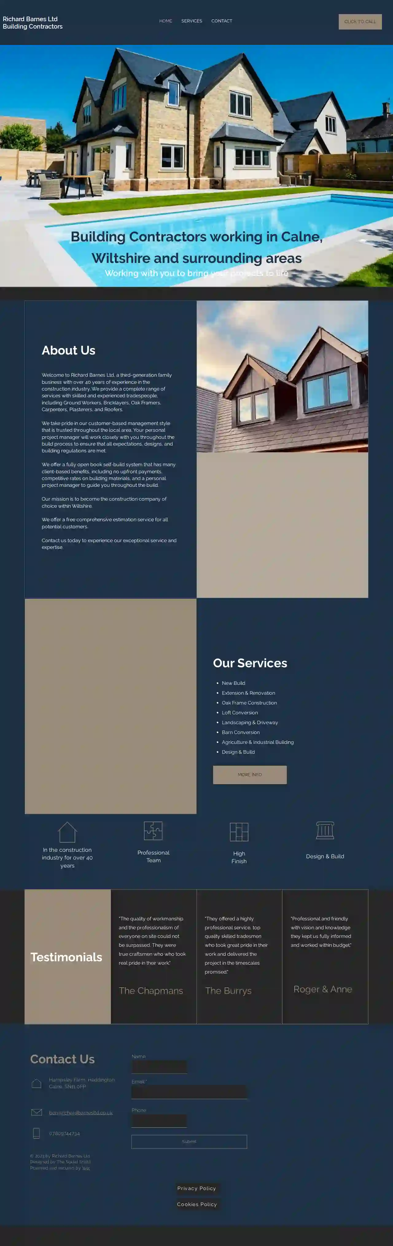 Richard Barnes Ltd Building Contractors