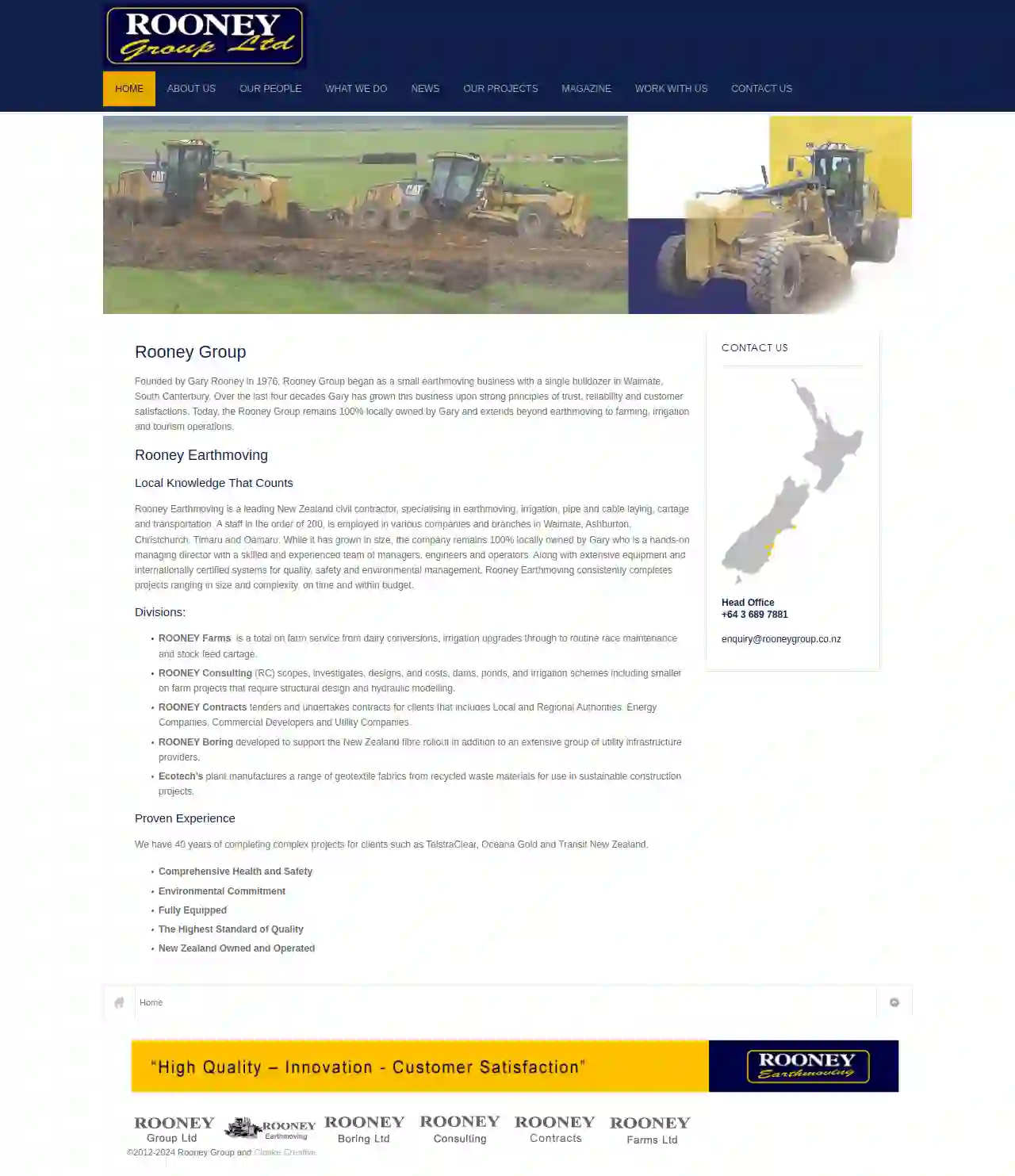 Rooney Earthmoving Limited (Christchurch)