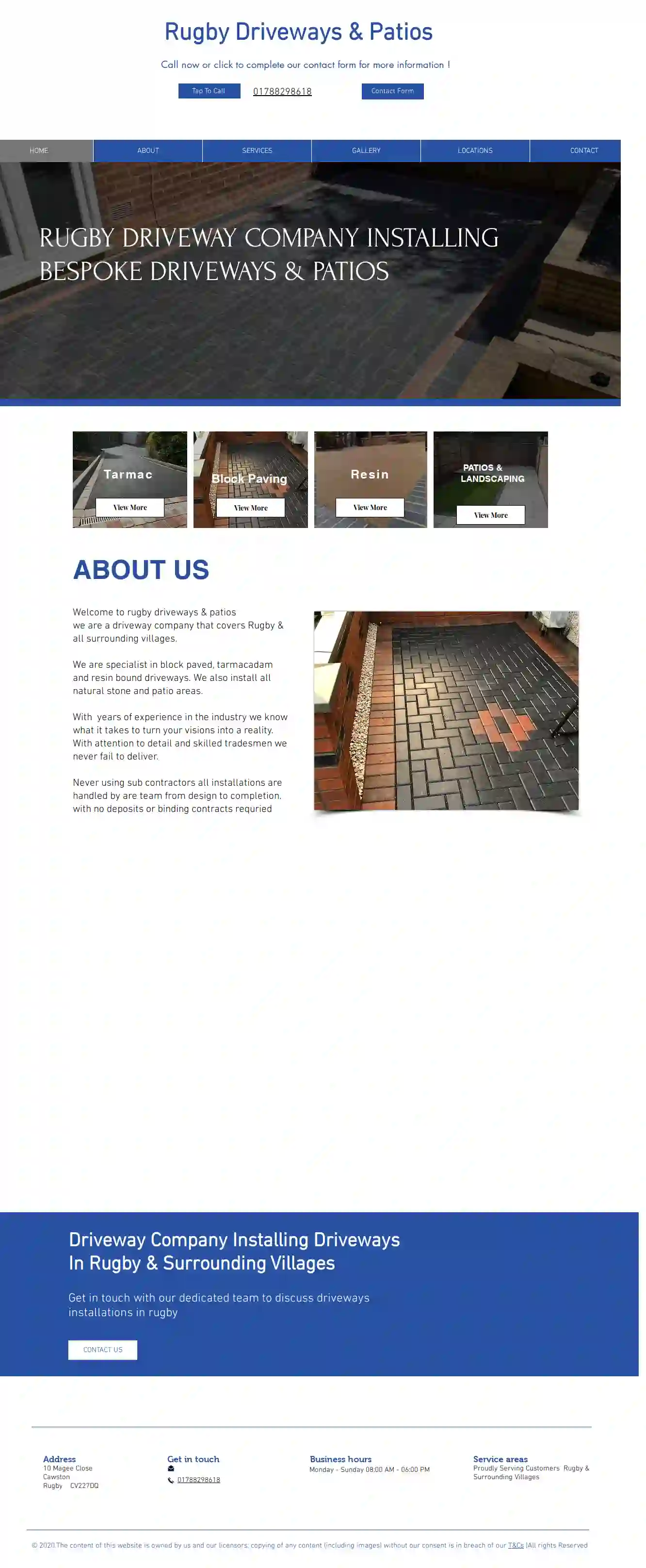 Rugby Driveways & Patios