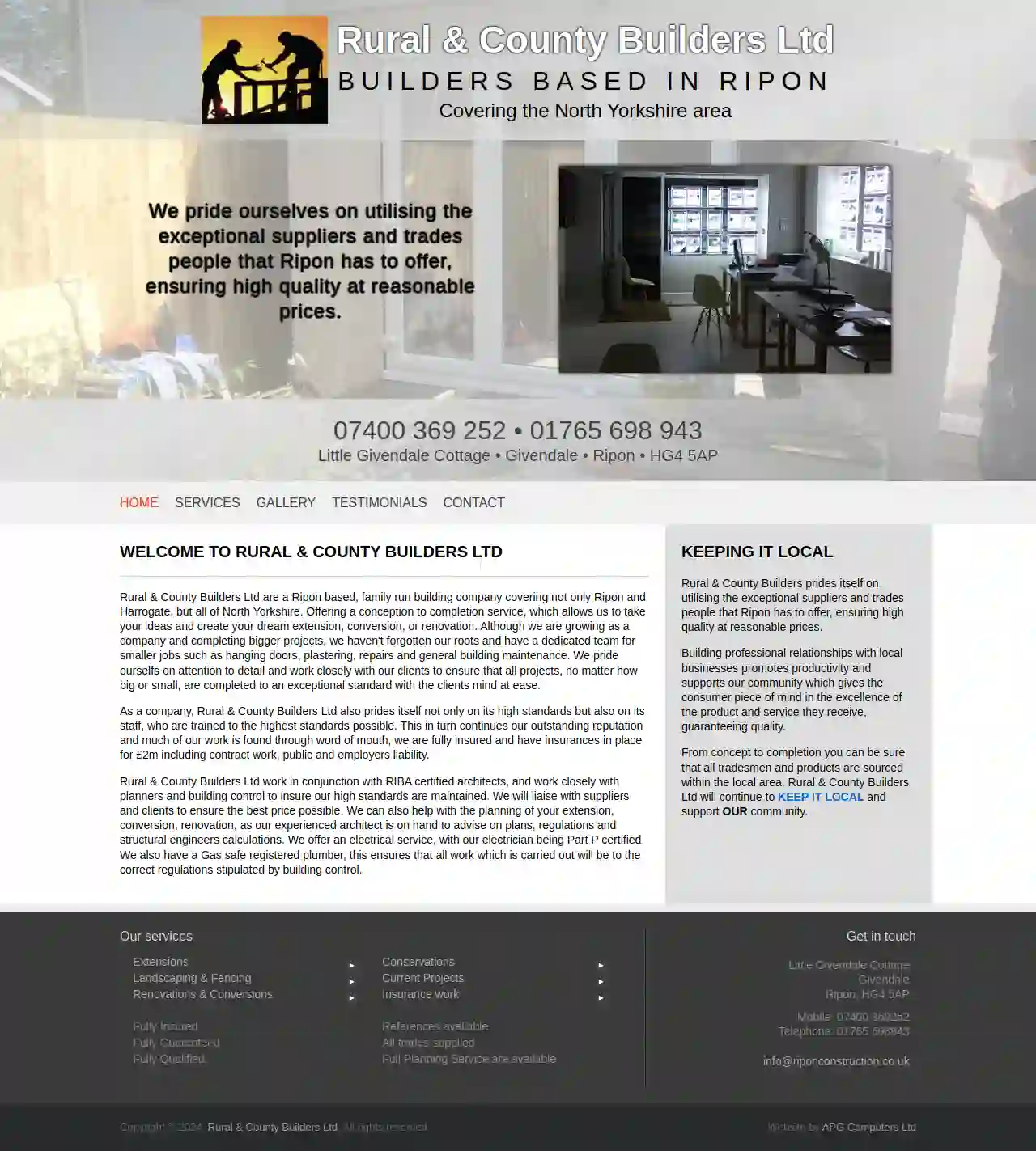 Rural & County Builders Ltd