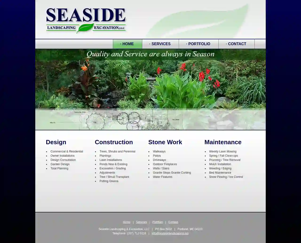 Seaside Landscaping & Excavation