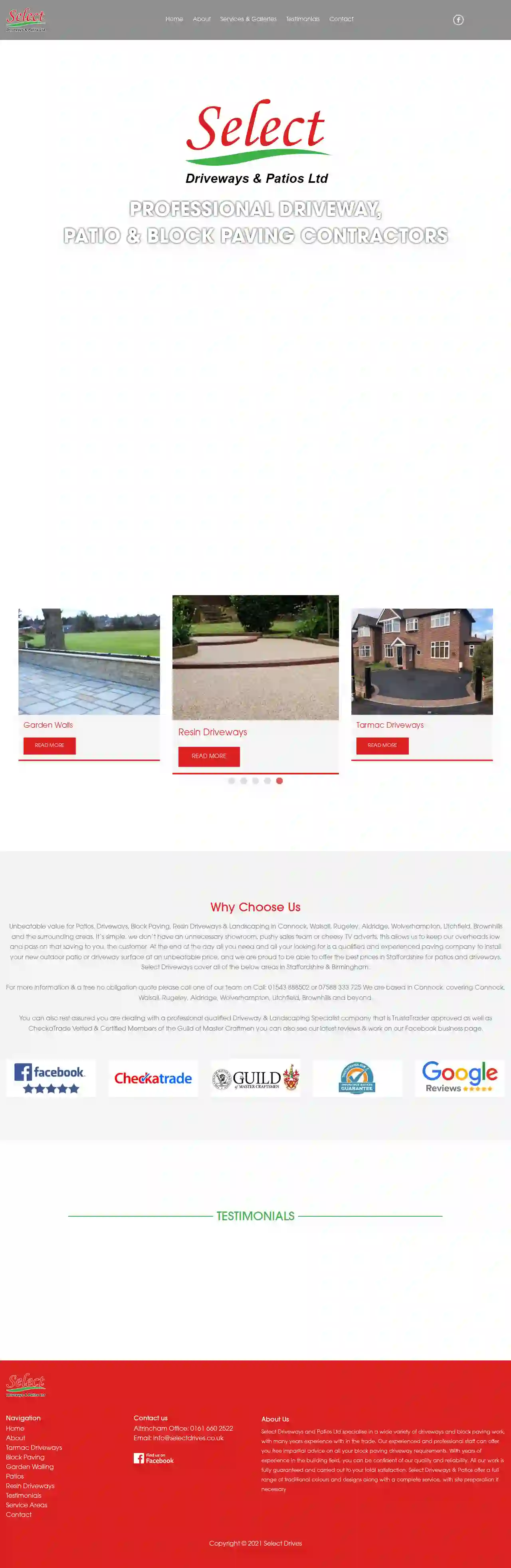 Select Driveways & Patios Ltd