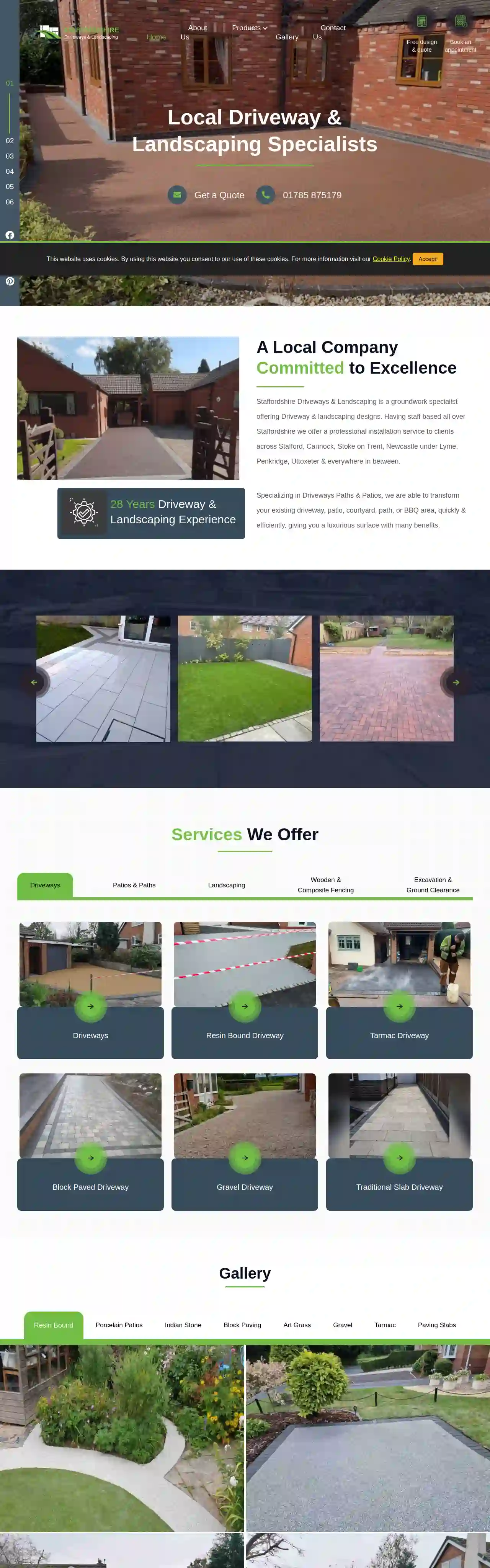 Staffordshire Driveways and Landscaping