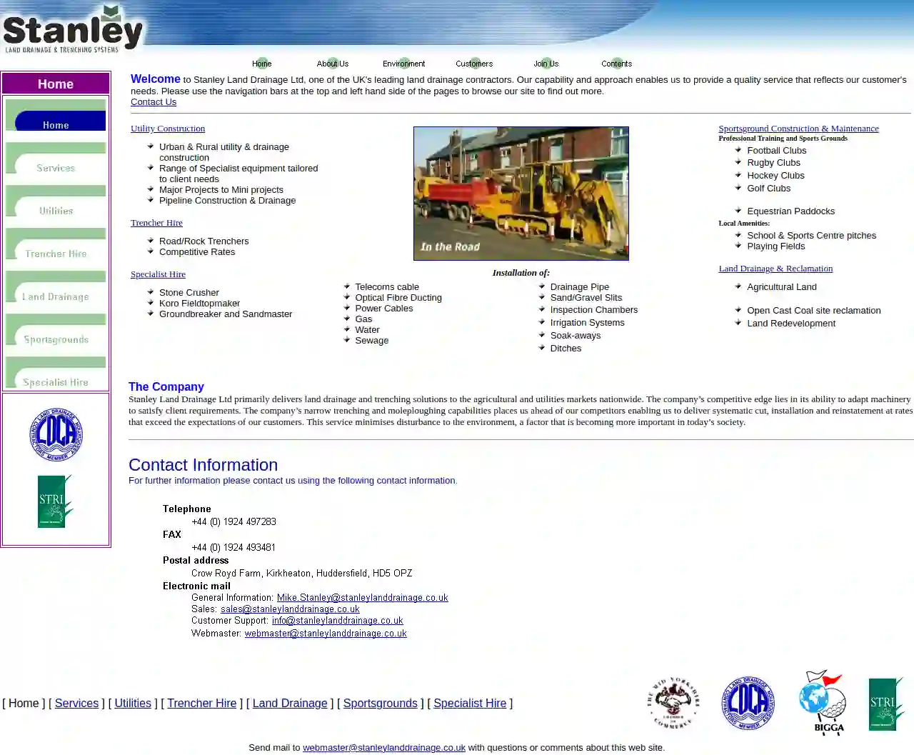 Stanley Land Drainage Ltd