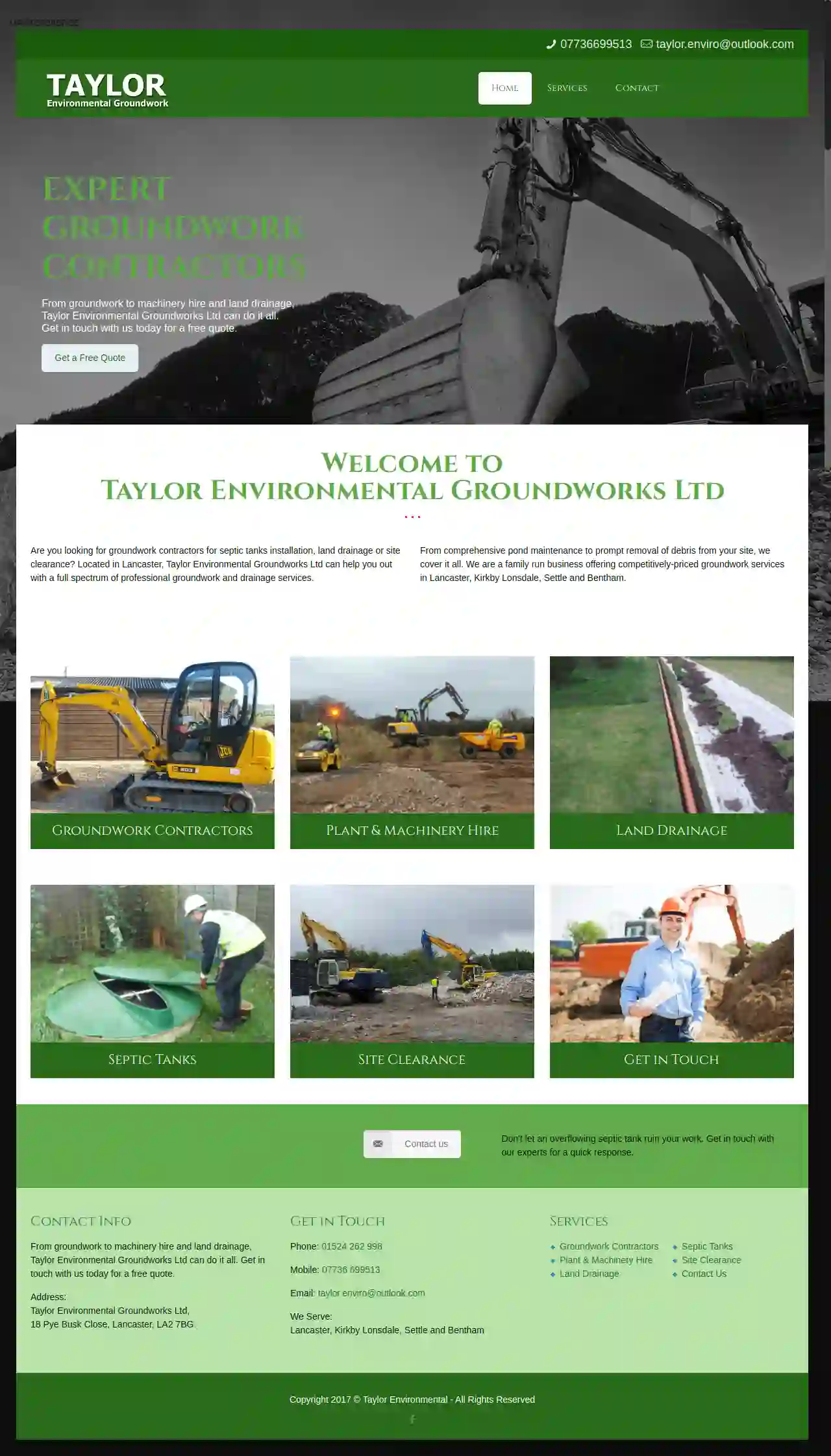 Taylor Environmental Groundworks Ltd