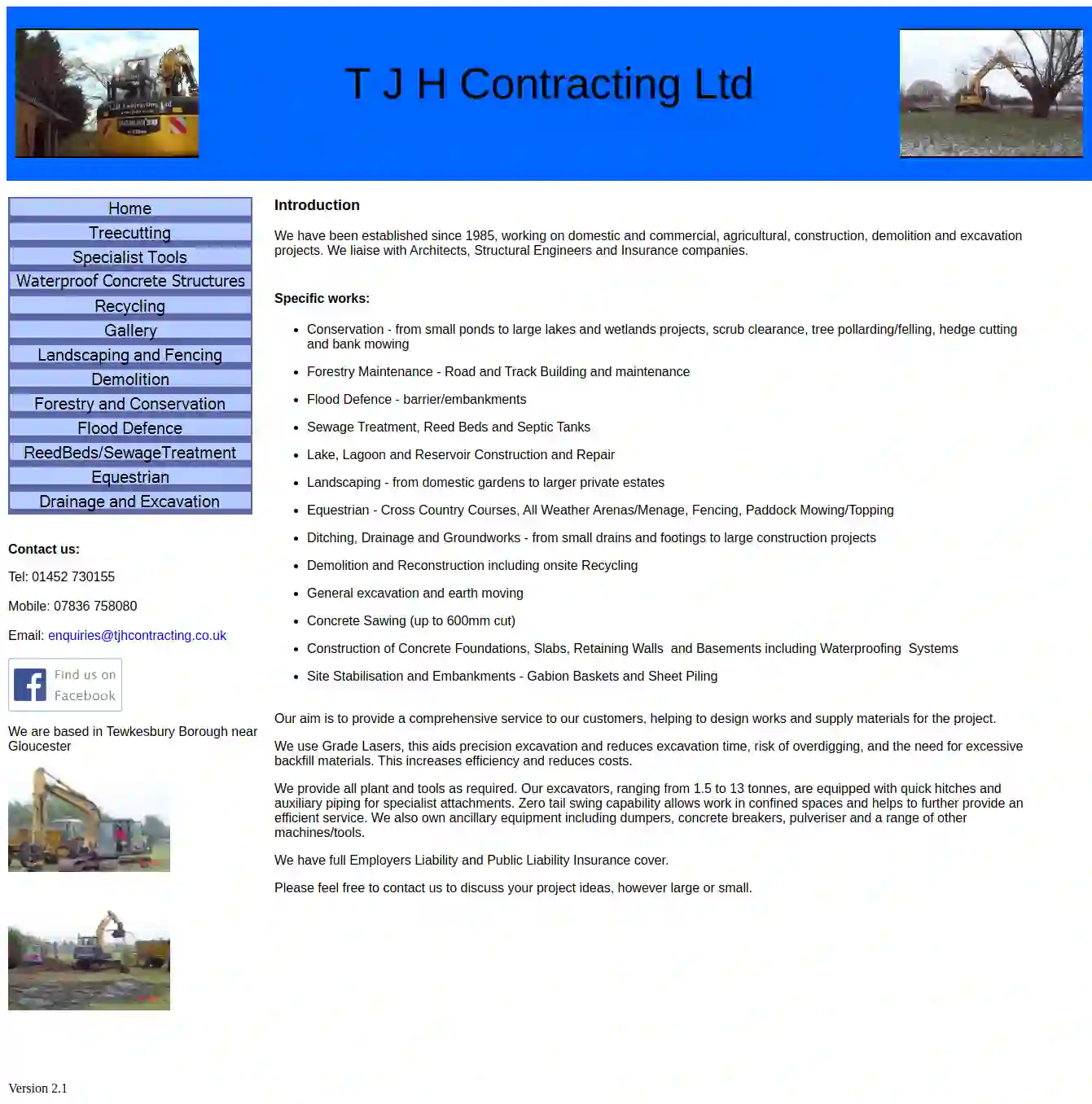 T J H Contracting Ltd