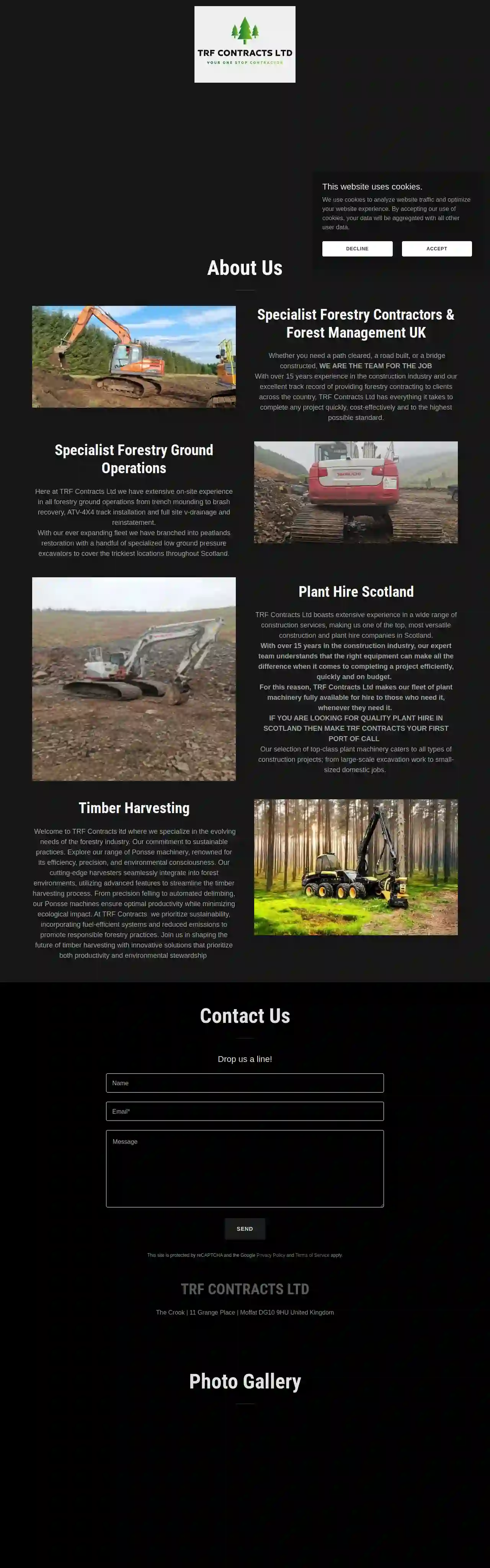 TRF CONTRACTS LTD