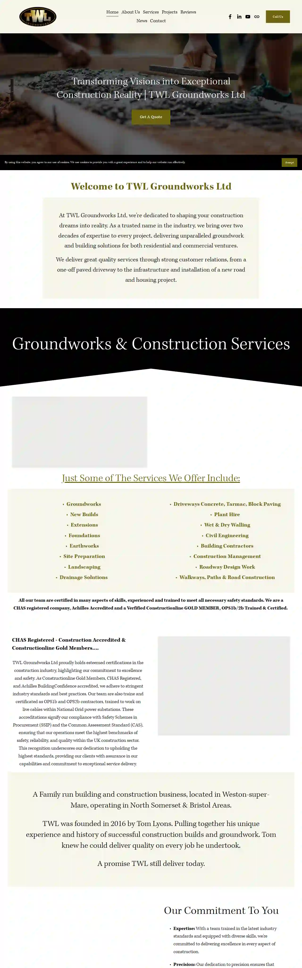 T W L Groundworks limited